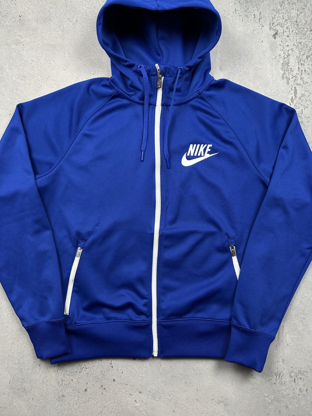 Nike Nike Sportswear Full Zip Hoodie Blue Tech Fleece Style Size US M / EU 48-50 / 2 - 4 Thumbnail