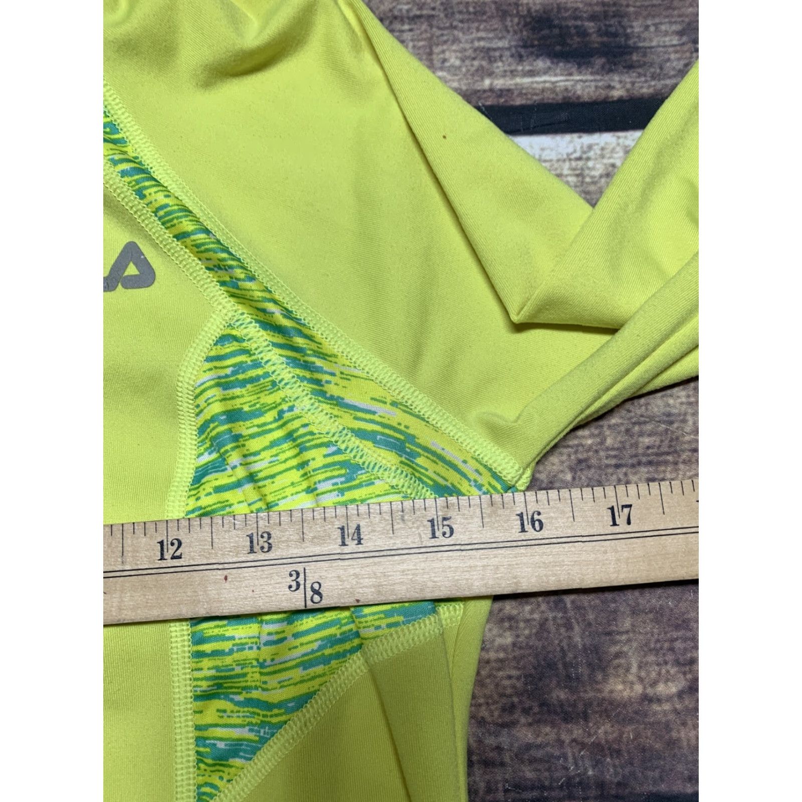 Fila FILA Sport Shirt Running Long Sleeve Yellow Size XS 1/4 Zip Thumb Holes Womens 1/4 Zip Pullover Mock Neck Activewear Size XS / US 0-2 / IT 36-38 - 5 Thumbnail