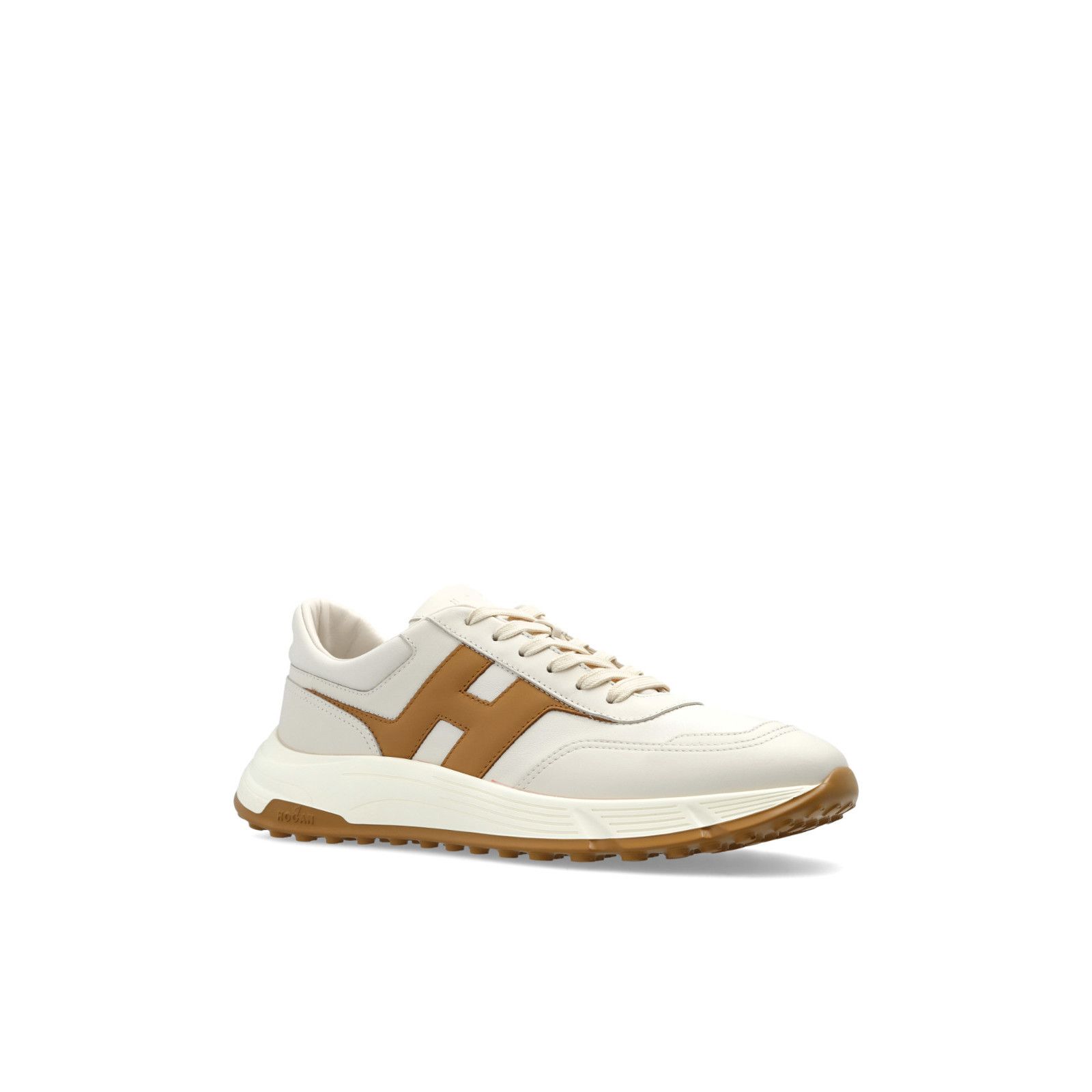 Tod's HOGAN Hyperlight Beige Leather Sneakers New & Authentic (Men Size US 11 / EU 44 - 2 Thumbnail