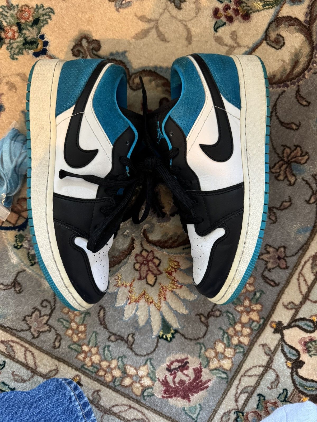 Nike Air Jordan 1 Low SE 'Laser Blue' Size US 6.5 / IT 36.5 - 5 Thumbnail