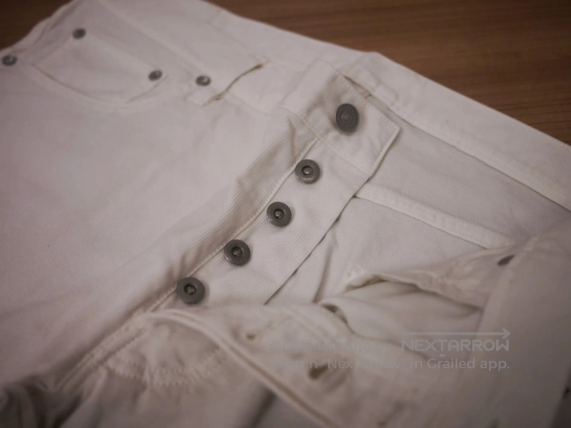 Visvim White Denim Pants Size 36. Size US 36 / EU 52 - 5 Thumbnail