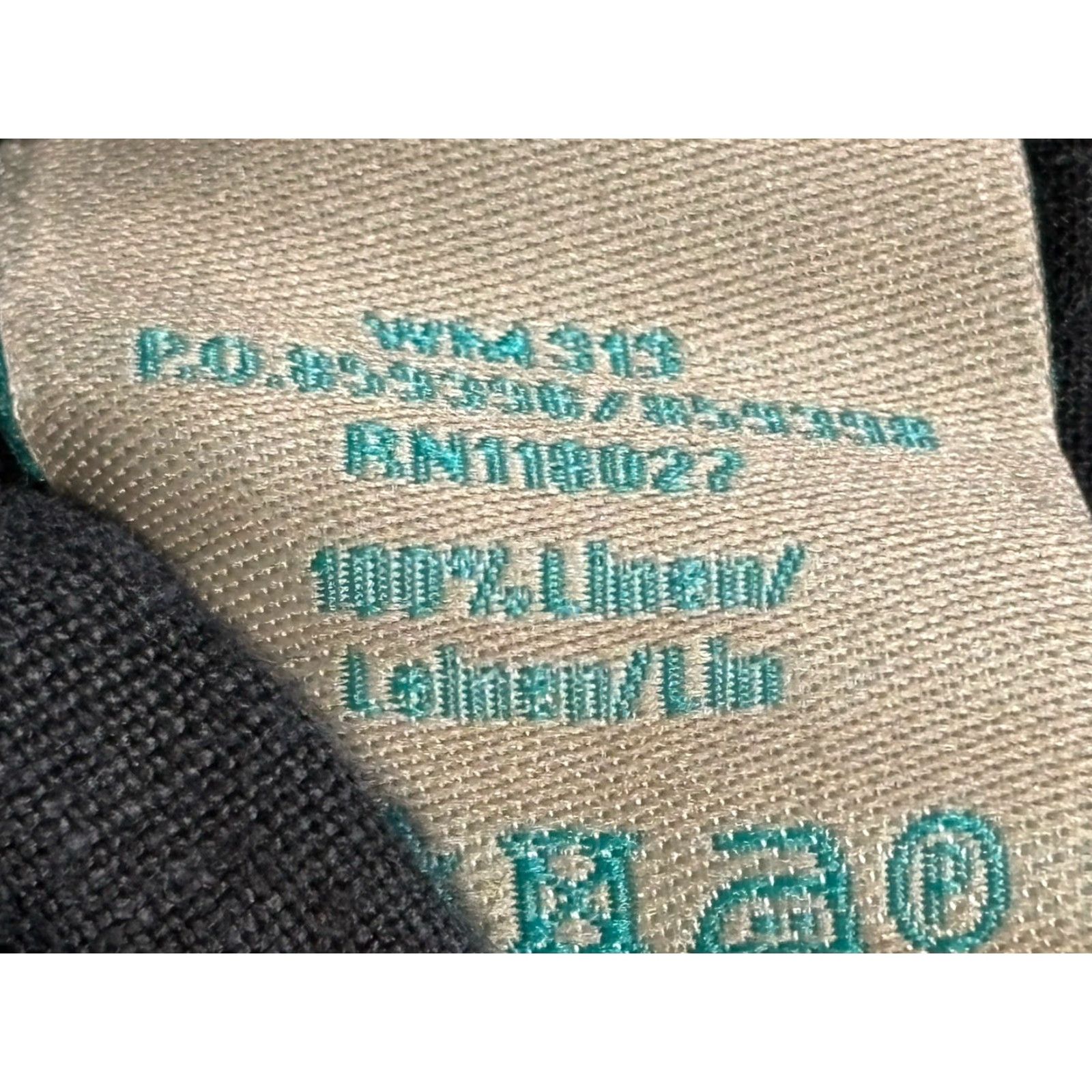 Boden Boden Linen Pants Women Sz 8 Black Straight Leg Drawstring - 100% Linen, Regular, Solid, Pre-owned Good Size 30" / US 8 / IT 44 - 7 Thumbnail