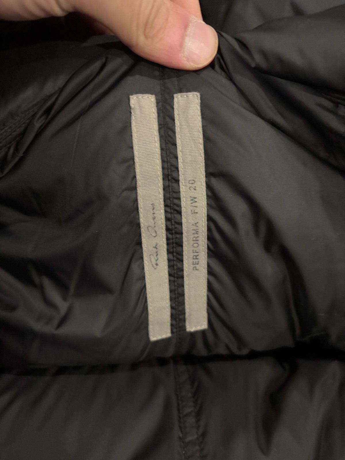Rick Owens RICK OWENS FW20 DOWN PARKA JACKET Size US S / EU 44-46 / 1 - 3 Thumbnail