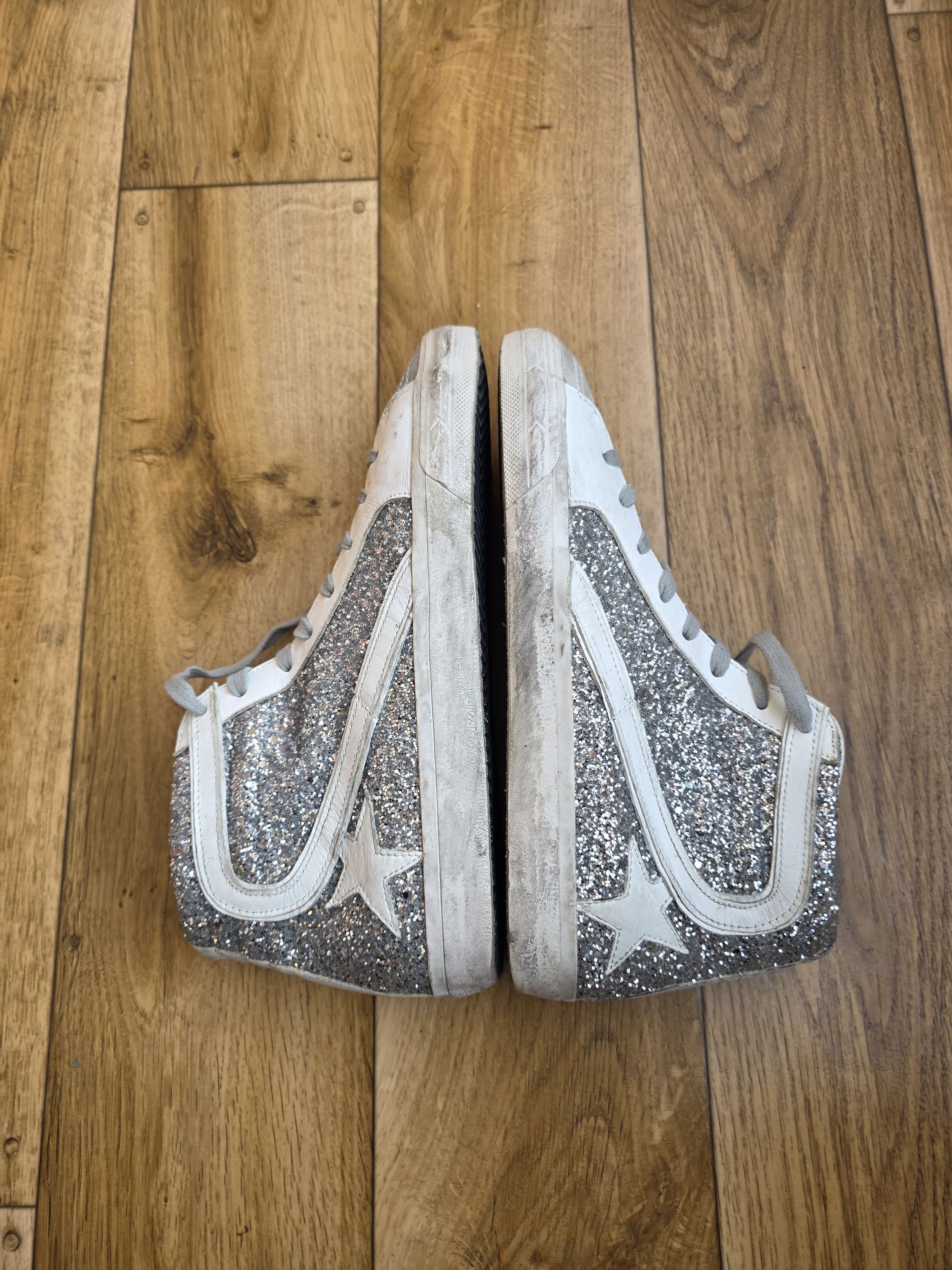 Golden Goose Golden Goose Slide Glitter Size US 8 / EU 41 - 4 Thumbnail