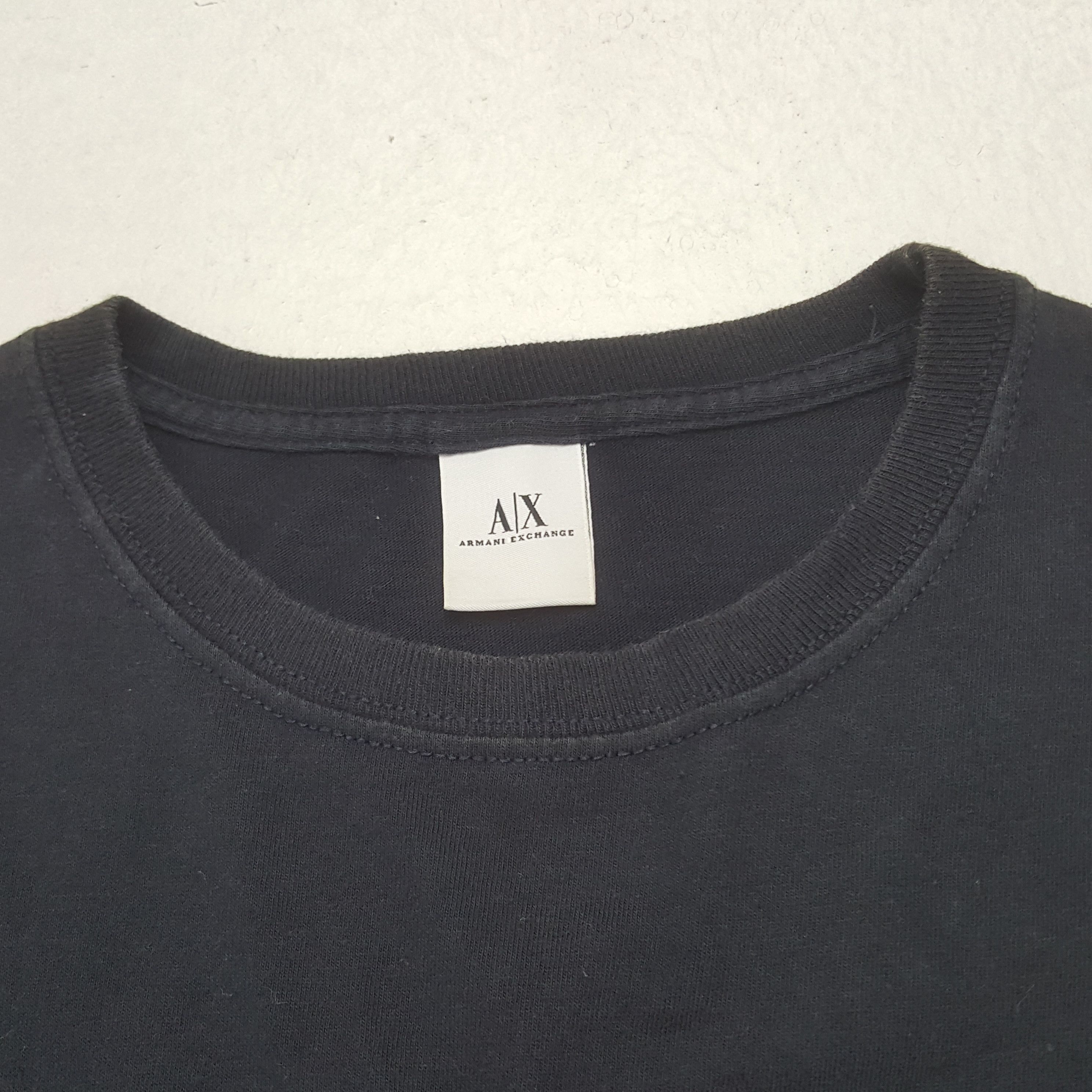 Armani Exchange Vintage Armani Exchange Rare Design Designer Tshirt C294N29 Size US M / EU 48-50 / 2 - 4 Thumbnail