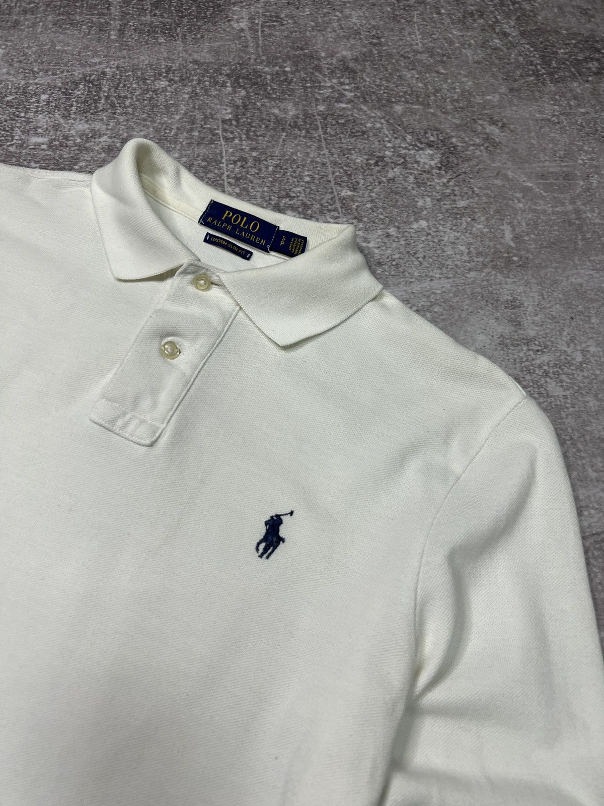 Polo Ralph Lauren Vintage Polo Ralph Lauren Rugby Long Sleeve Shirt Size S Size US S / EU 44-46 / 1 - 3 Thumbnail