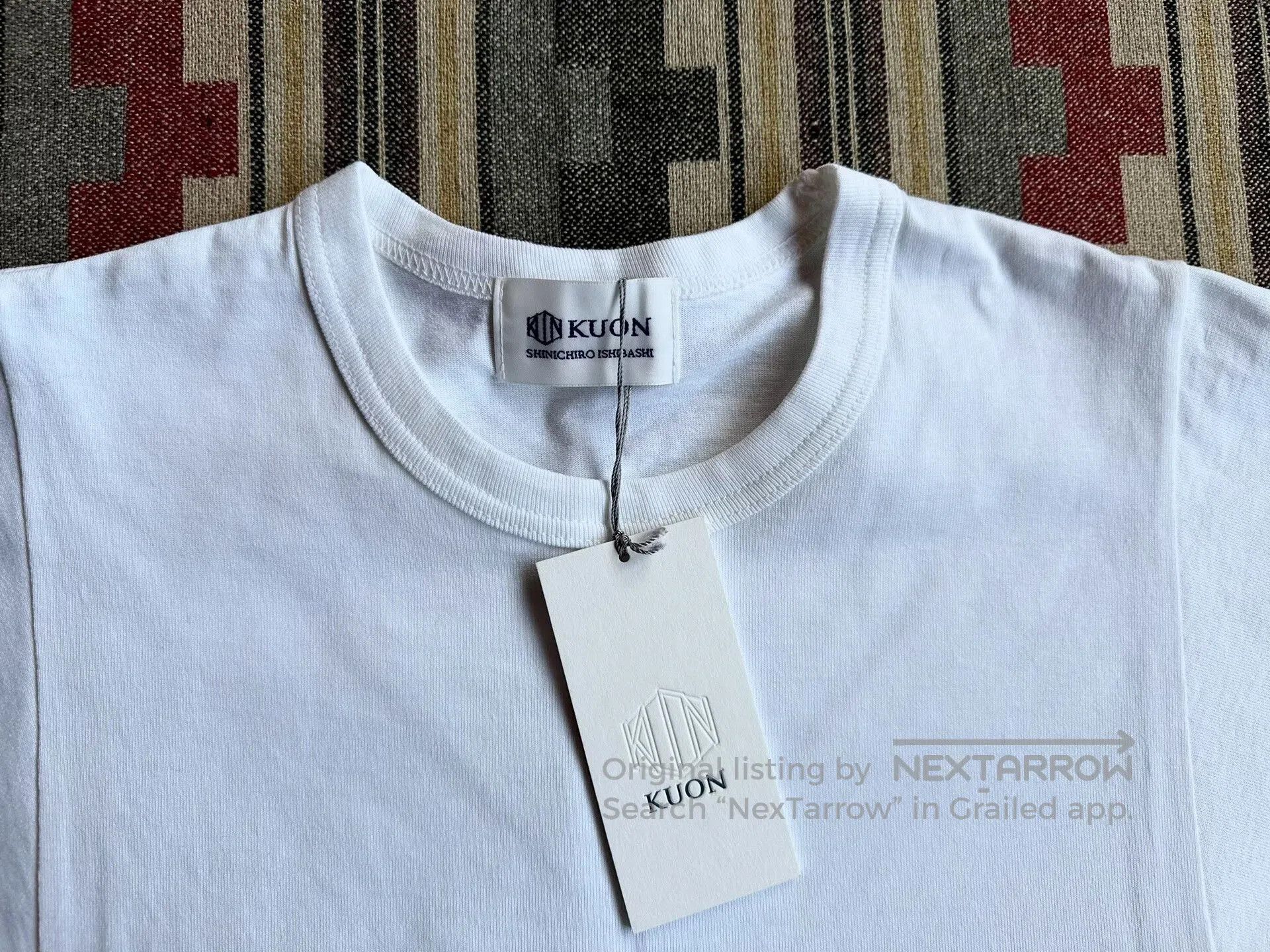 KUON KUON Kite Tee Solid Loose Heavyweight Pocket. Size US M / EU 48-50 / 2 - 6 Thumbnail