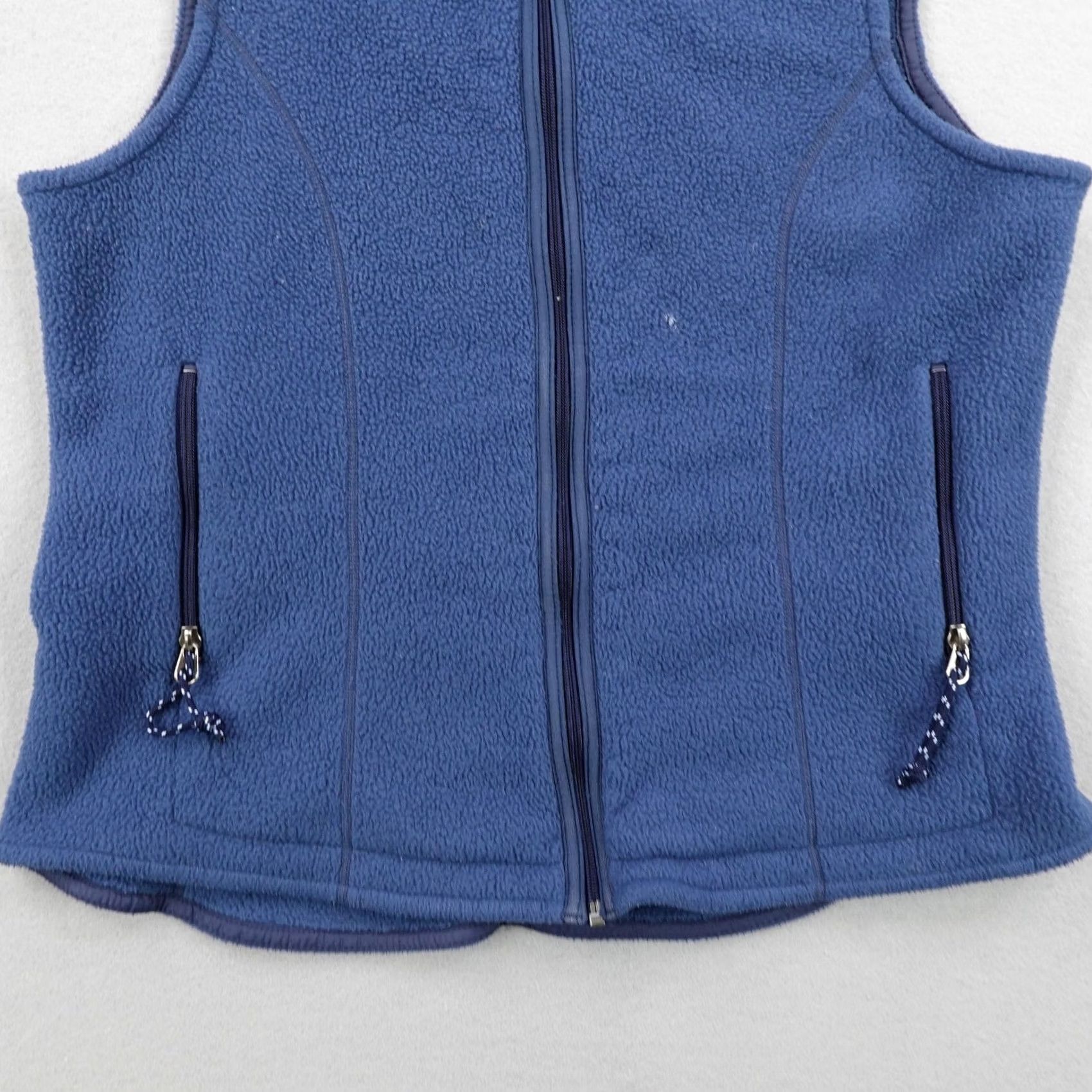 Patagonia VINTAGE Patagonia Vest Womens Large Blue Synchilla Fleece Full Zip 90s 1999 USA Size L / US 10 / IT 46 - 4 Thumbnail