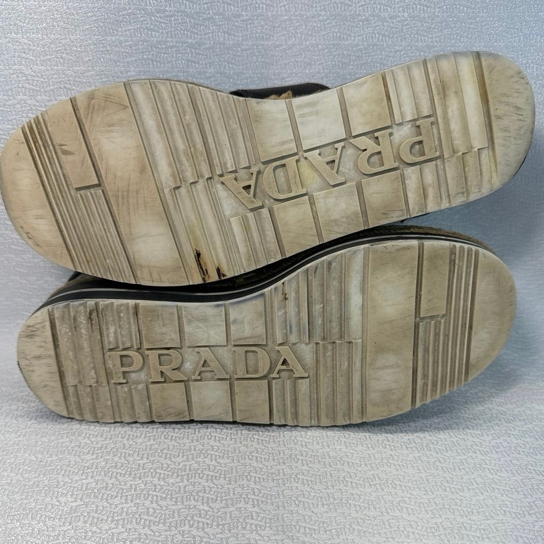 Prada Prada Black Espadrille Platform Sandals women sz 38.5 US 8 Size US 8 / IT 38 - 7 Thumbnail