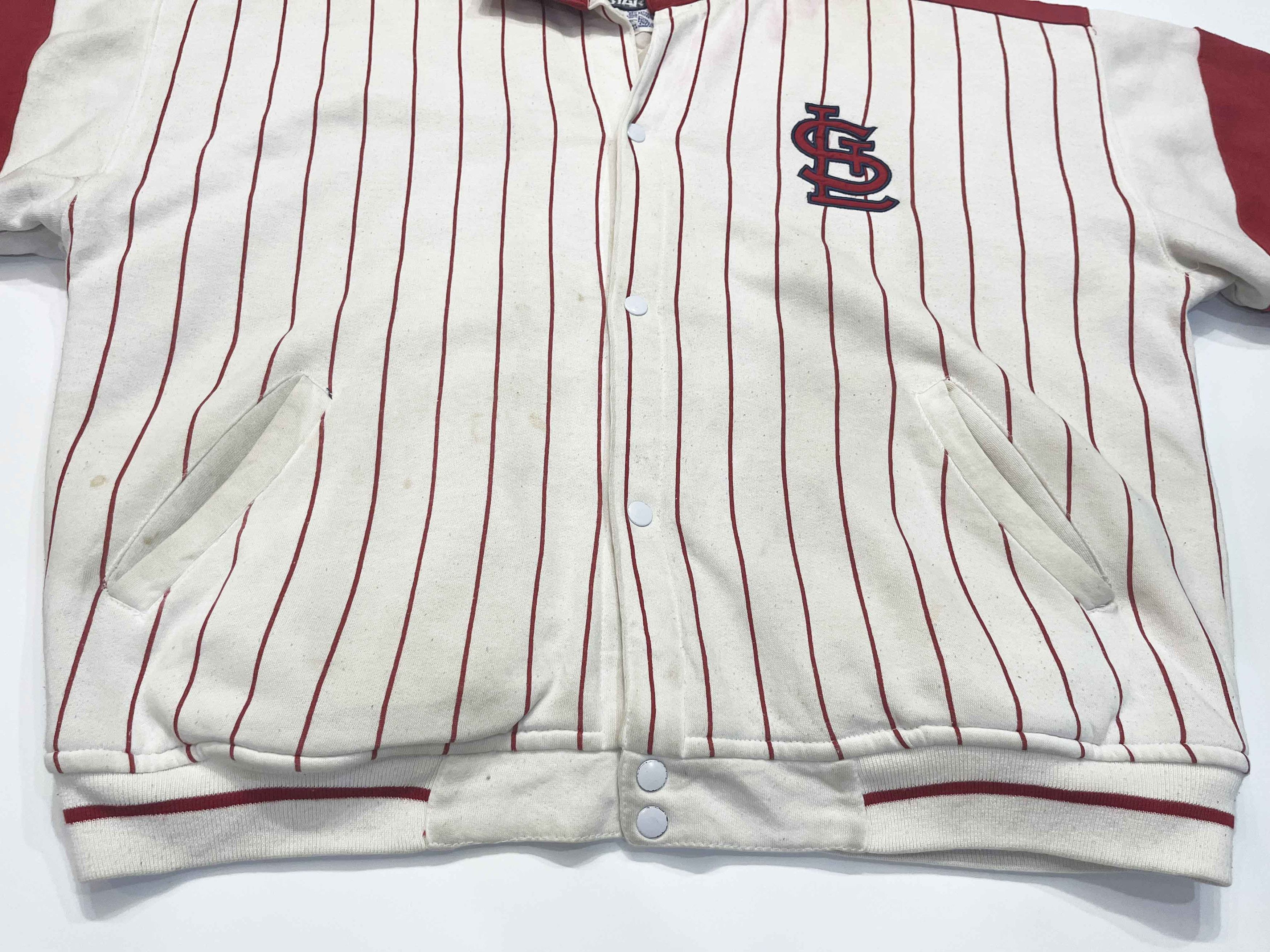 Starter Vintage Starter MLB St. Louis Cardinals Baseball Jacket Size US XL / EU 56 / 4 - 3 Thumbnail