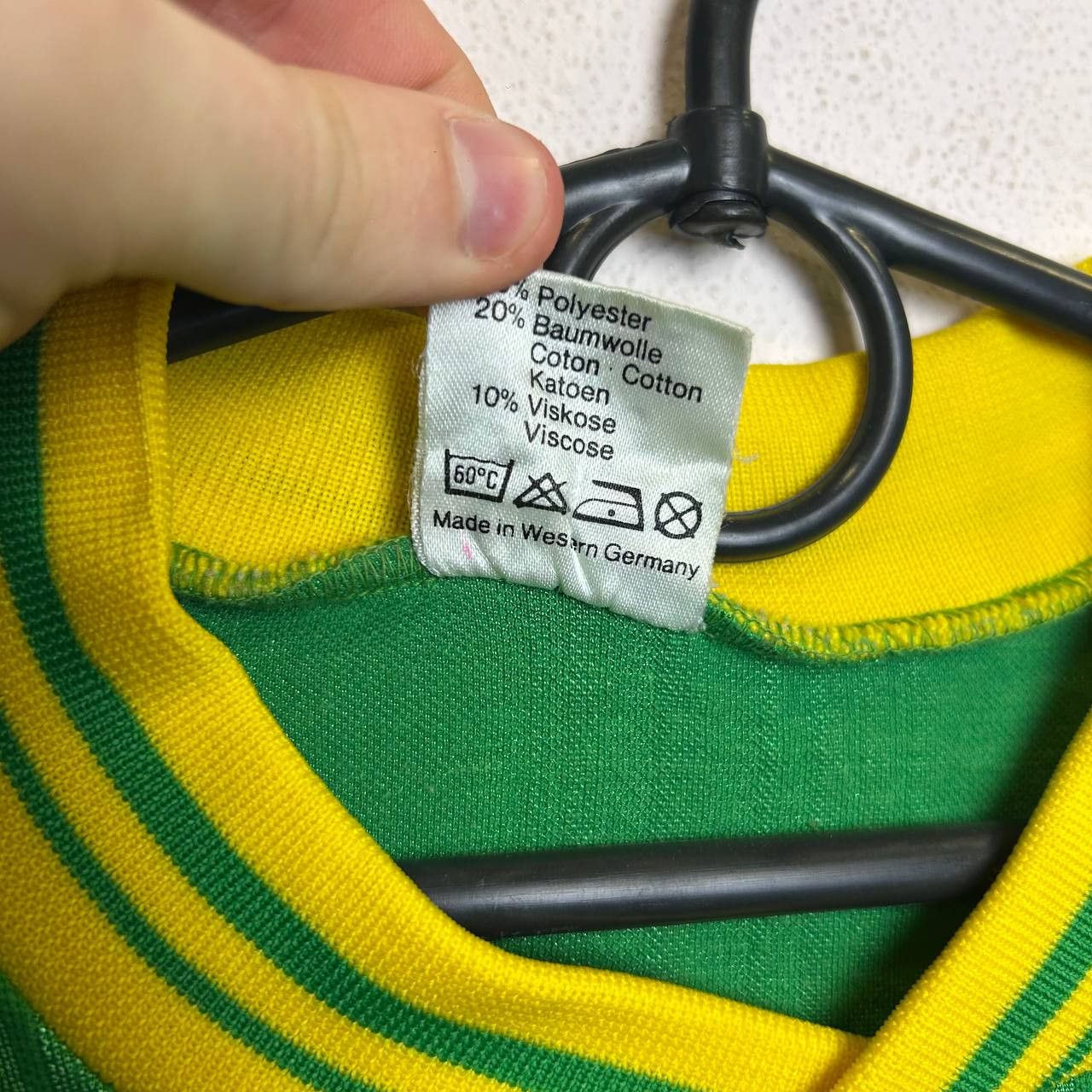 Erima Vintage 90s Erima 21 S.Winkler player soccer jersey Size US L / EU 52-54 / 3 - 7 Thumbnail
