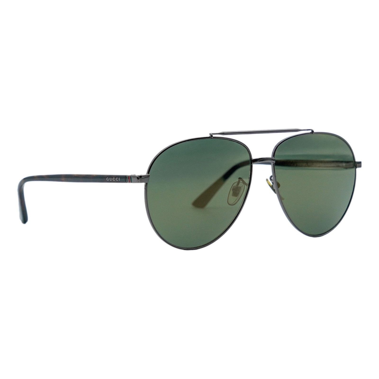 Vintage Gucci GG 1288/S Gold Aviator Sunglasses - Gradient Lenses, Made in Italy Gucci GG 1188/S E3P – Vintage Frames Company main image 2