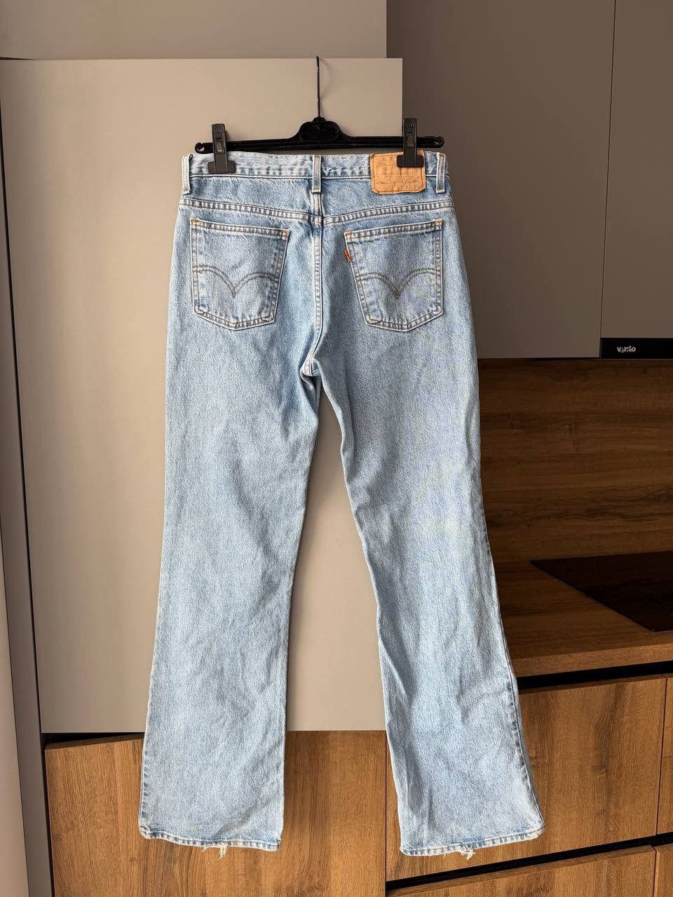 Levi's Vintage Levi’s 646 flared bell bottom denim jeans orange tab Size US 32 / EU 48 - 2 Thumbnail
