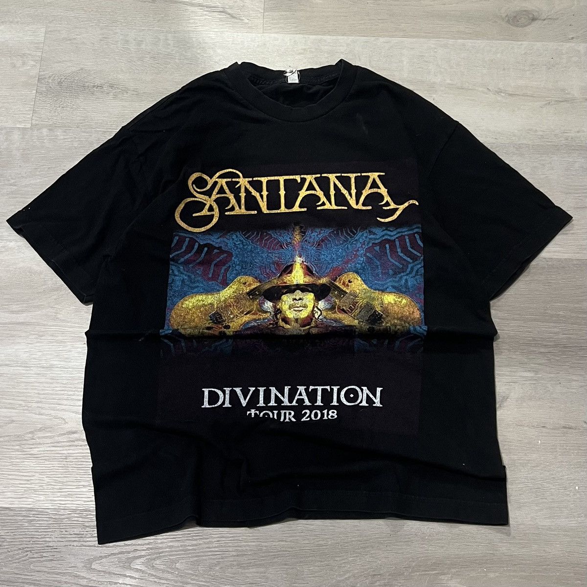 Band Tees Classic Santana Divination Tour 2018 black T-shirt Size US M / EU 48-50 / 2 - 1 Thumbnail