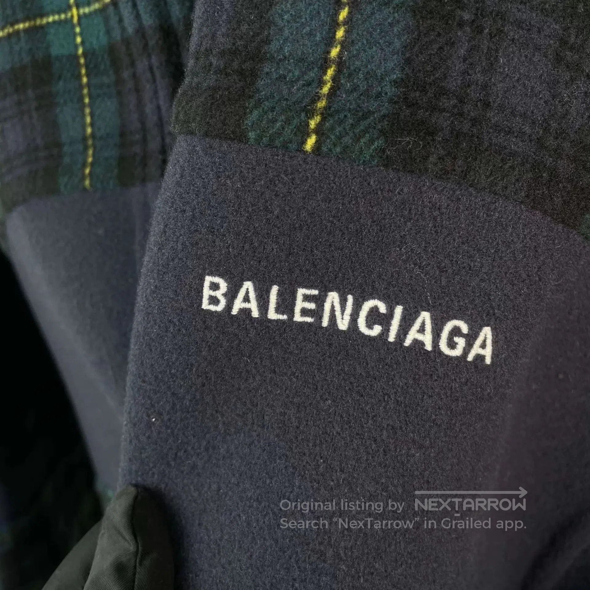 Balenciaga Multi Plaid Panel Zip. Size US S / EU 44-46 / 1 - 8 Thumbnail