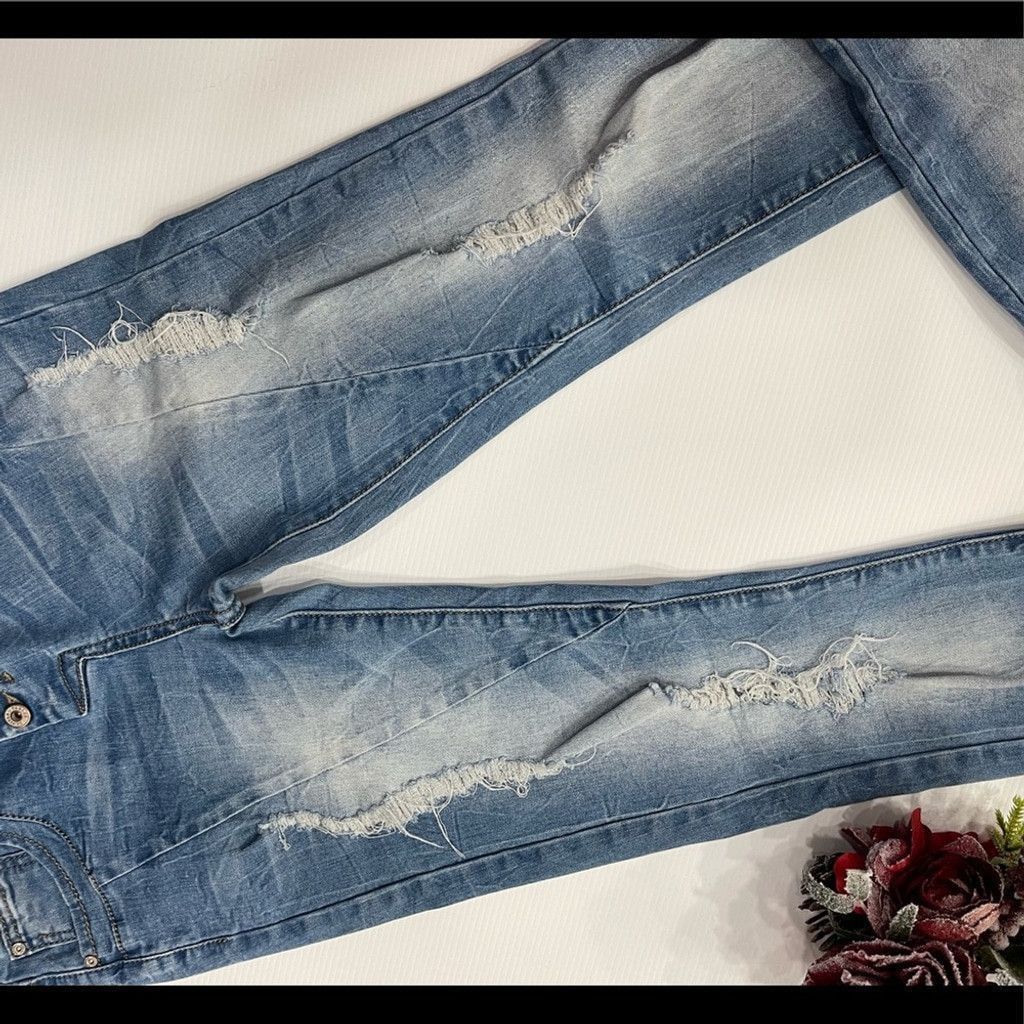 Other Daniela Tobler blue washed skinny jeans Size 25 Size 25" / US 0 / IT 36 - 4 Thumbnail