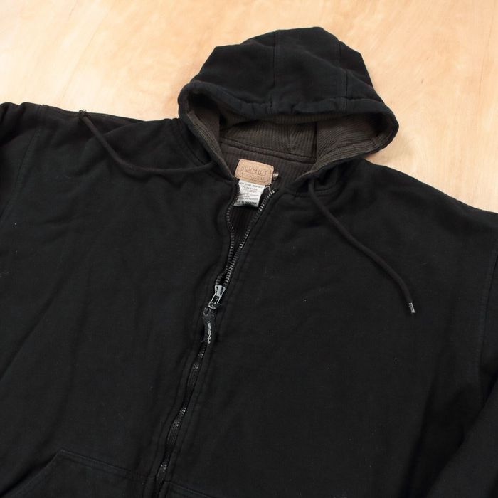 Schmidt Workwear Thermal Lined Hoodie Full Zip Sweatshirt Mens 3XL