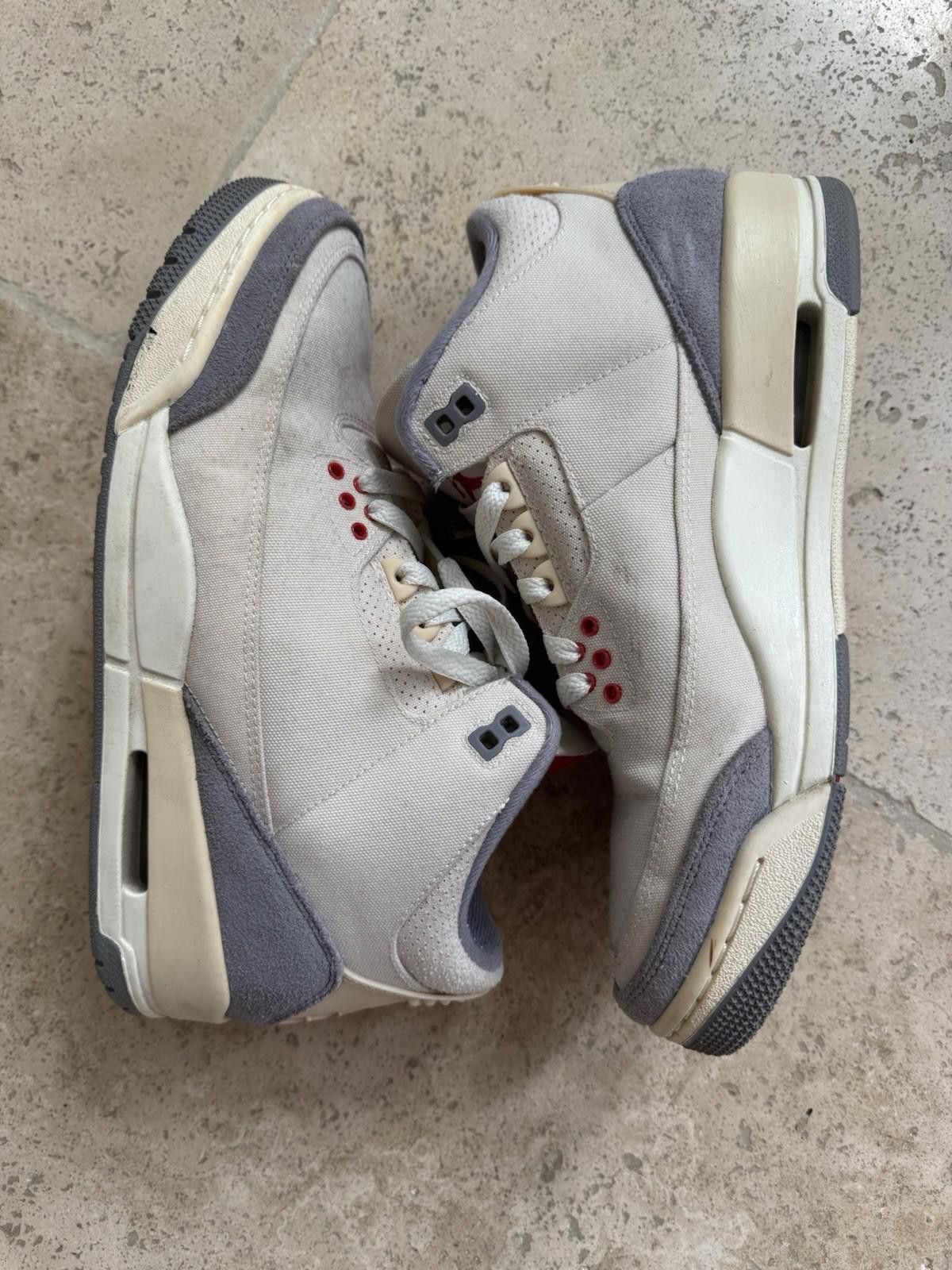 Jordan Brand Air Jordan 3 Retro SE 'Muslin' Size UK 7 GOOD CONDITION Size US 8 / EU 41 - 1 Thumbnail