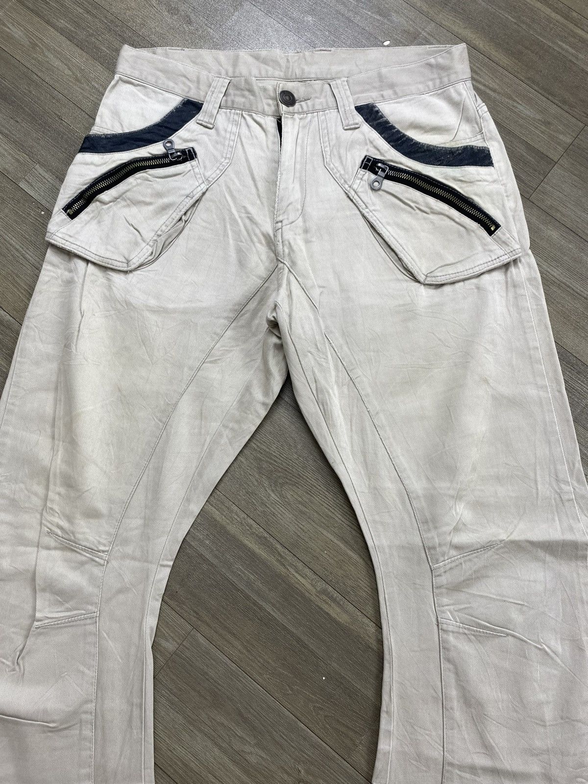 PPFM Vintage PPFM J Cut Off Distressed Punk Lgb Style Pants Y2K Size US 32 / EU 48 - 4 Thumbnail