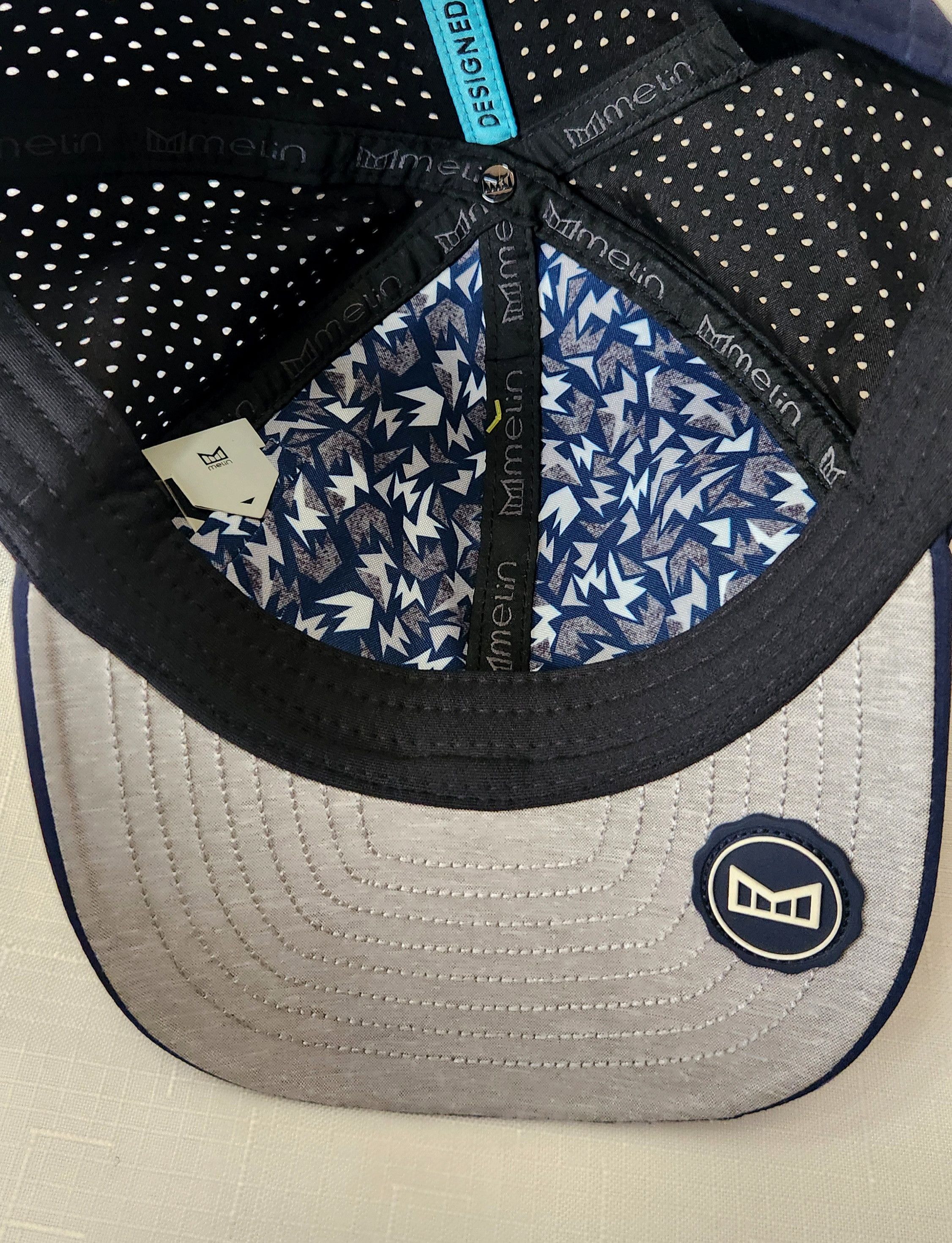 melin MELIN A-Game Hydro CL Naby Blue Hat Snapback *logo on front* Size ONE SIZE - 6 Thumbnail