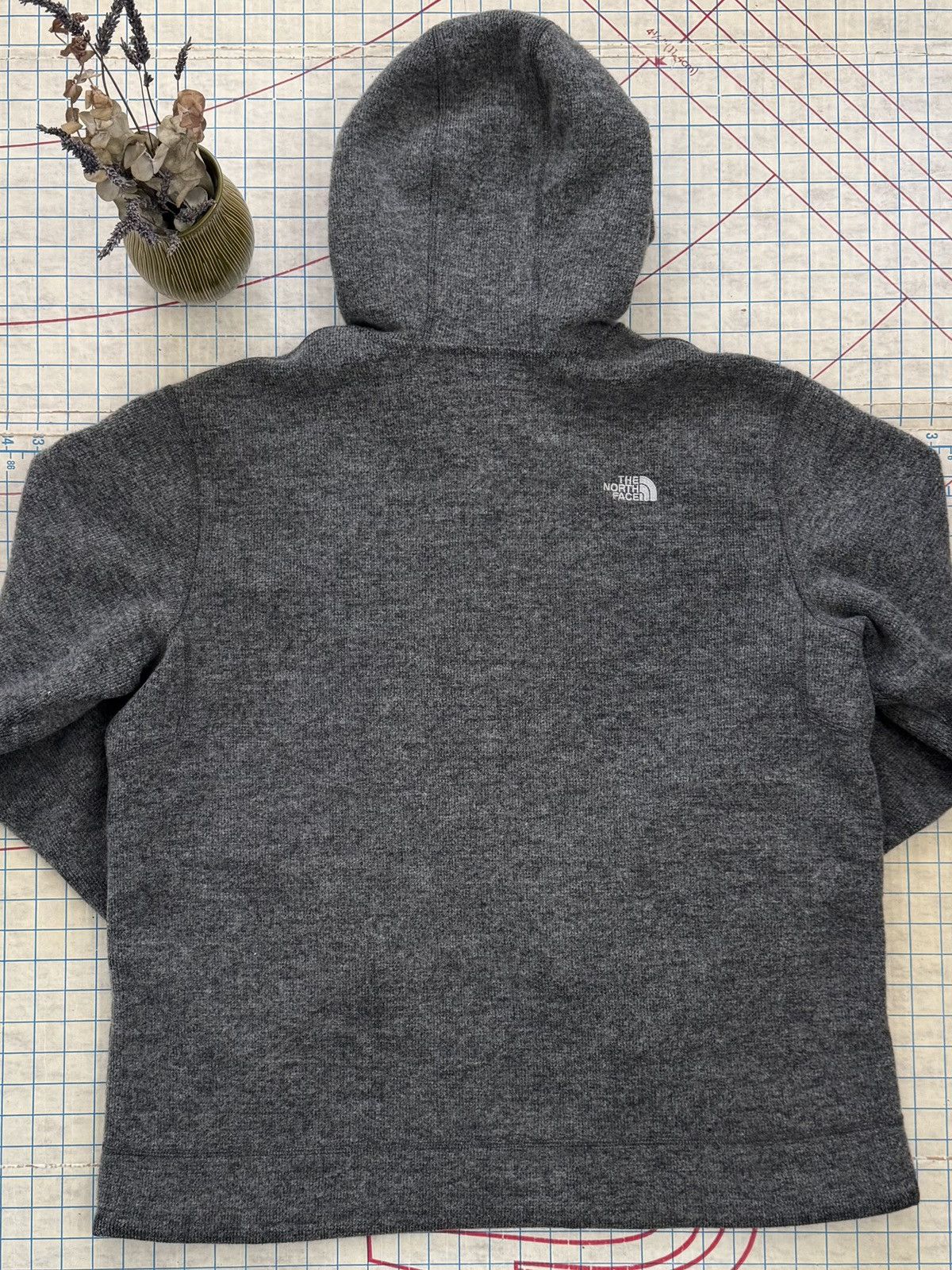 The North Face The North Face Sherpa Lined Hoodie Wool Blend Gray Mens XXL Size US XXL / EU 58 / 5 - 14 Thumbnail