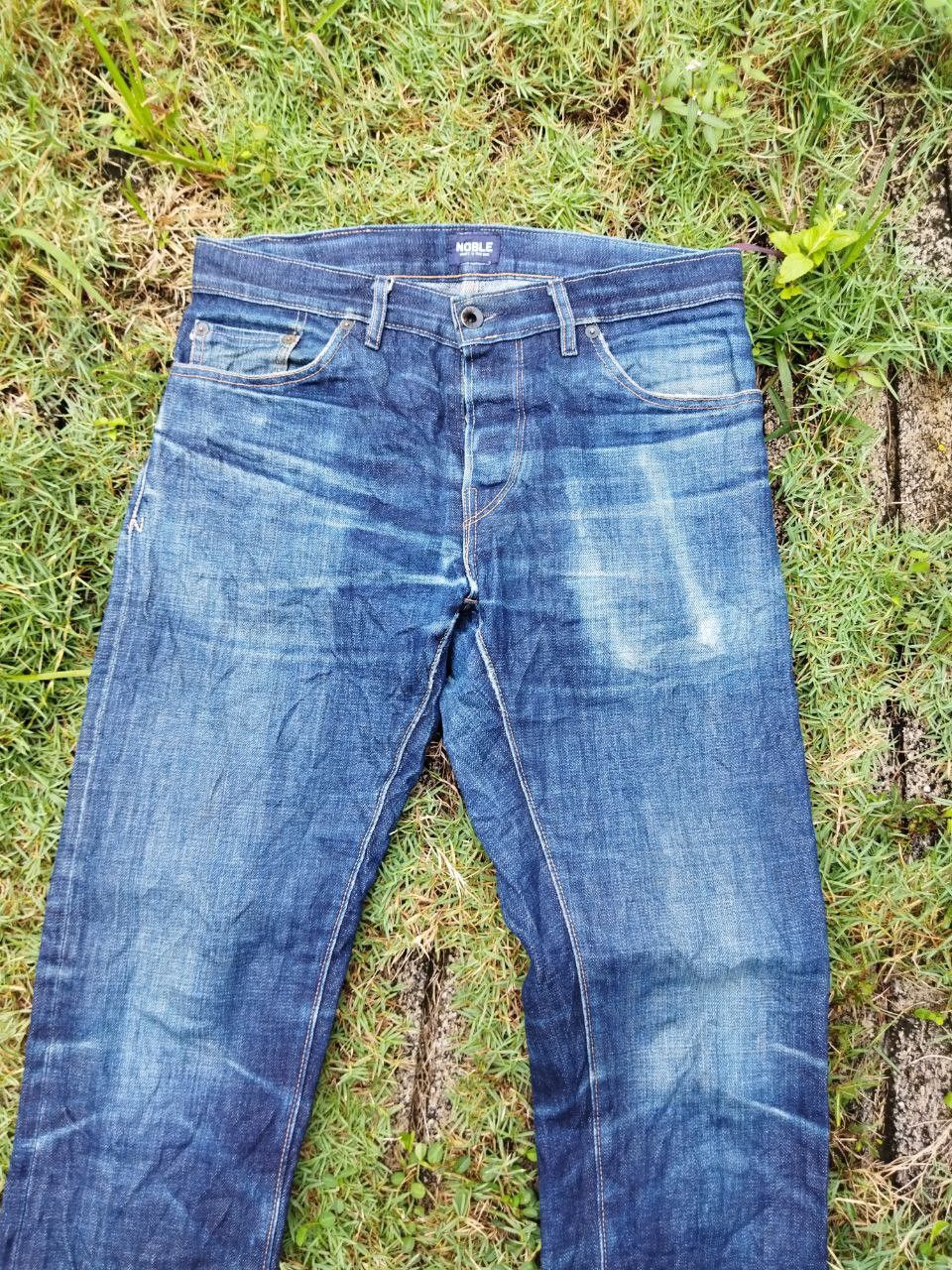 Vintage Noble Denim Earnest Selvedge Jeans Size US 31 - 5 Thumbnail