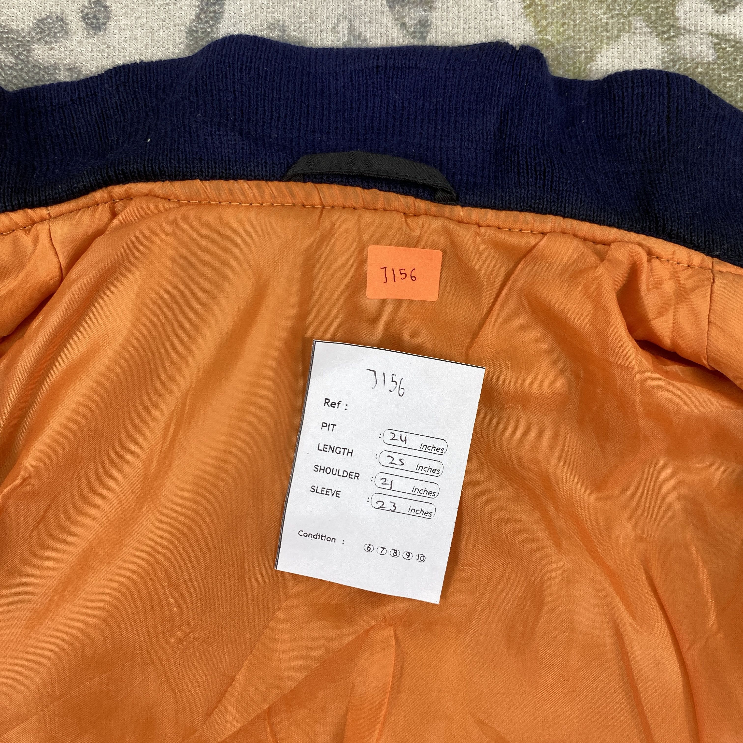 Japanese Brand Vintage Japanese Brand Bomber Jacket -J156 Size US L / EU 52-54 / 3 - 5 Thumbnail