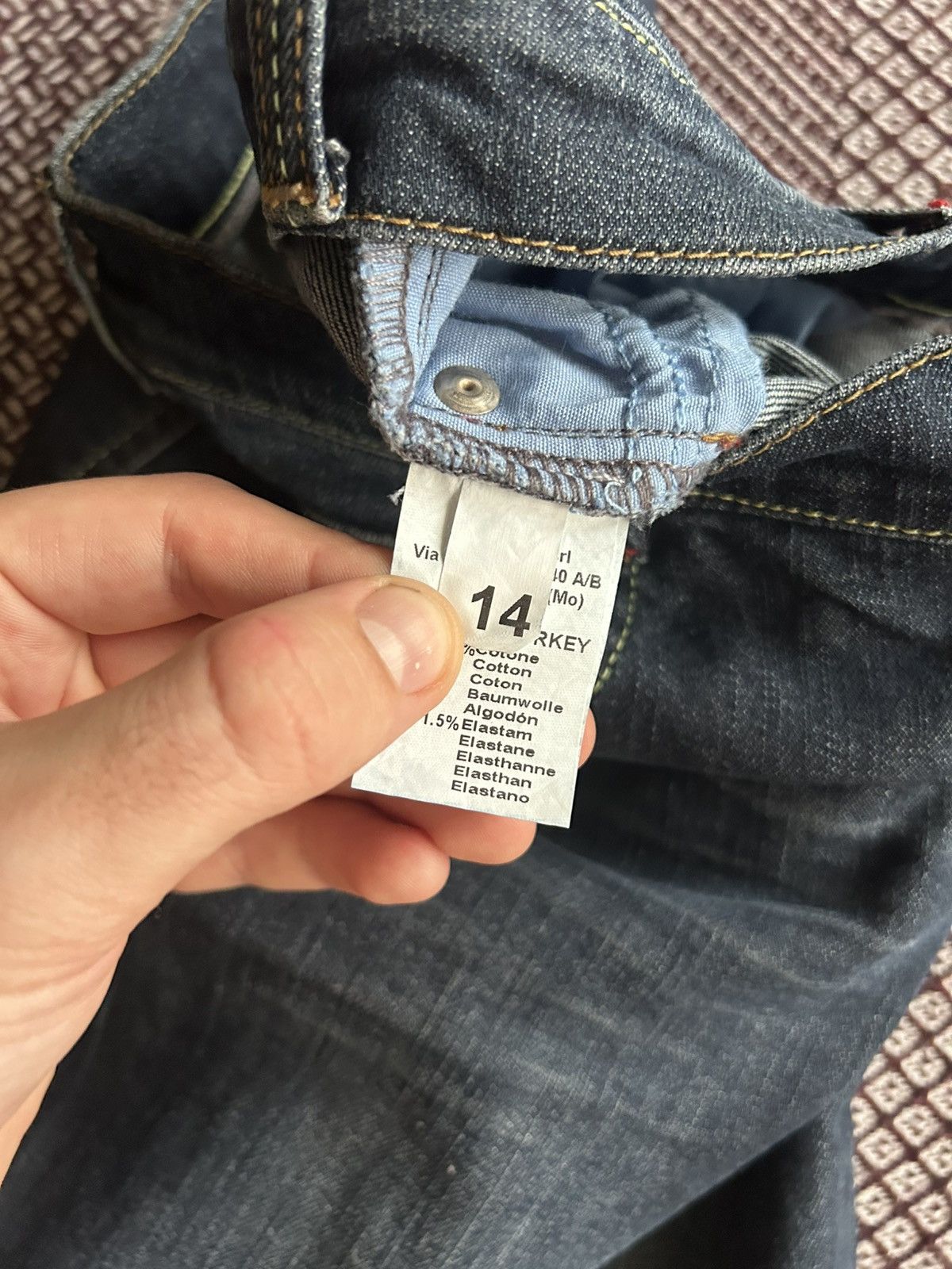 Iceberg Vintage Iceberg Denim Jeans Women Washed Solid Style Size 14 Size 32" / US 10 / IT 46 - 7 Thumbnail