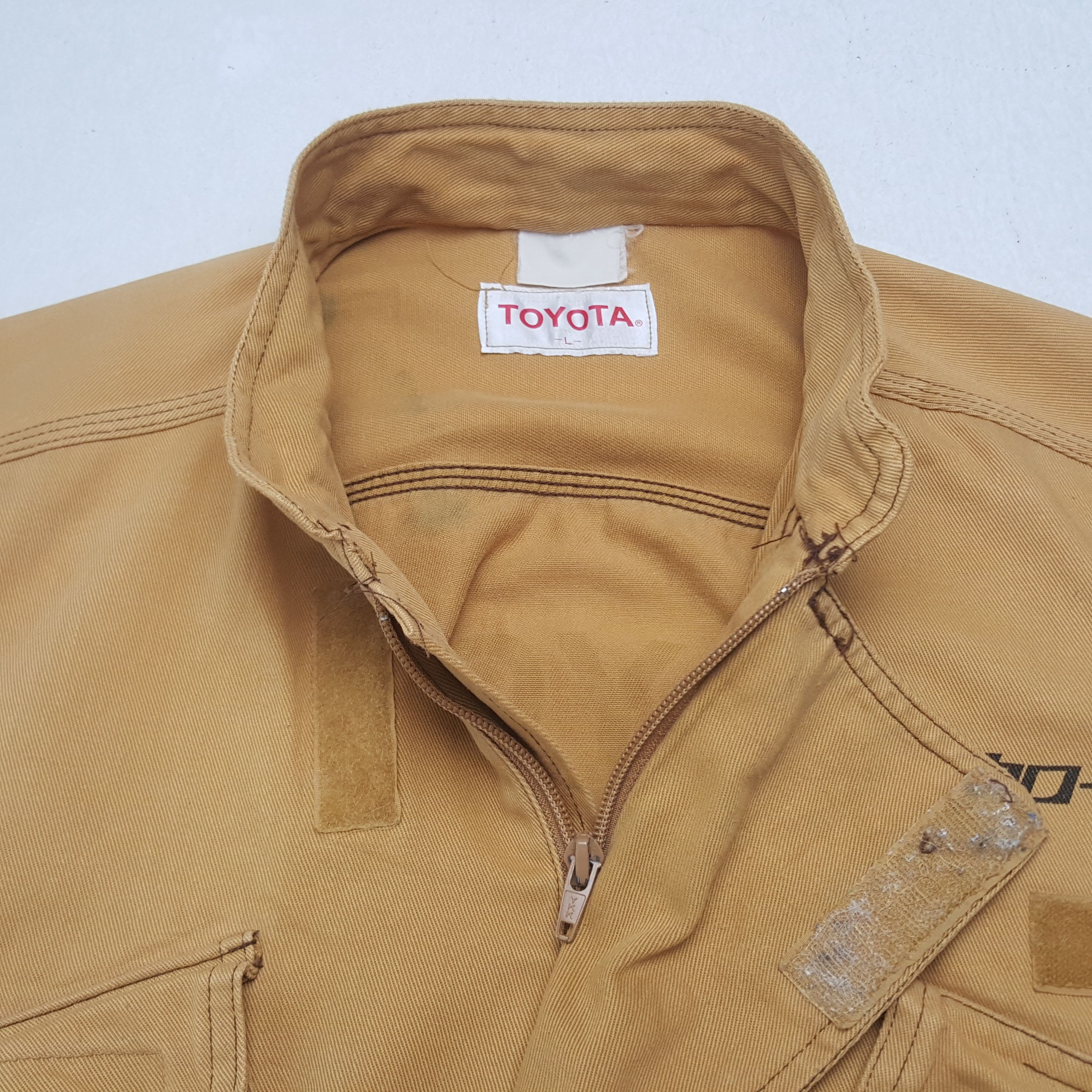 Japanese Brand × Vintage Vintage Toyota Japanese Racing Team Coverall Jacket C286N3 Size US M / EU 48-50 / 2 - 9 Thumbnail