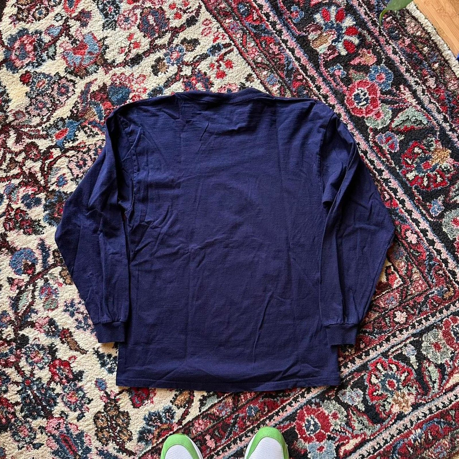Delta × Vintage Vintage 2002 Tom Brady Long Sleeve Shirt Size US L / EU 52-54 / 3 - 6 Thumbnail