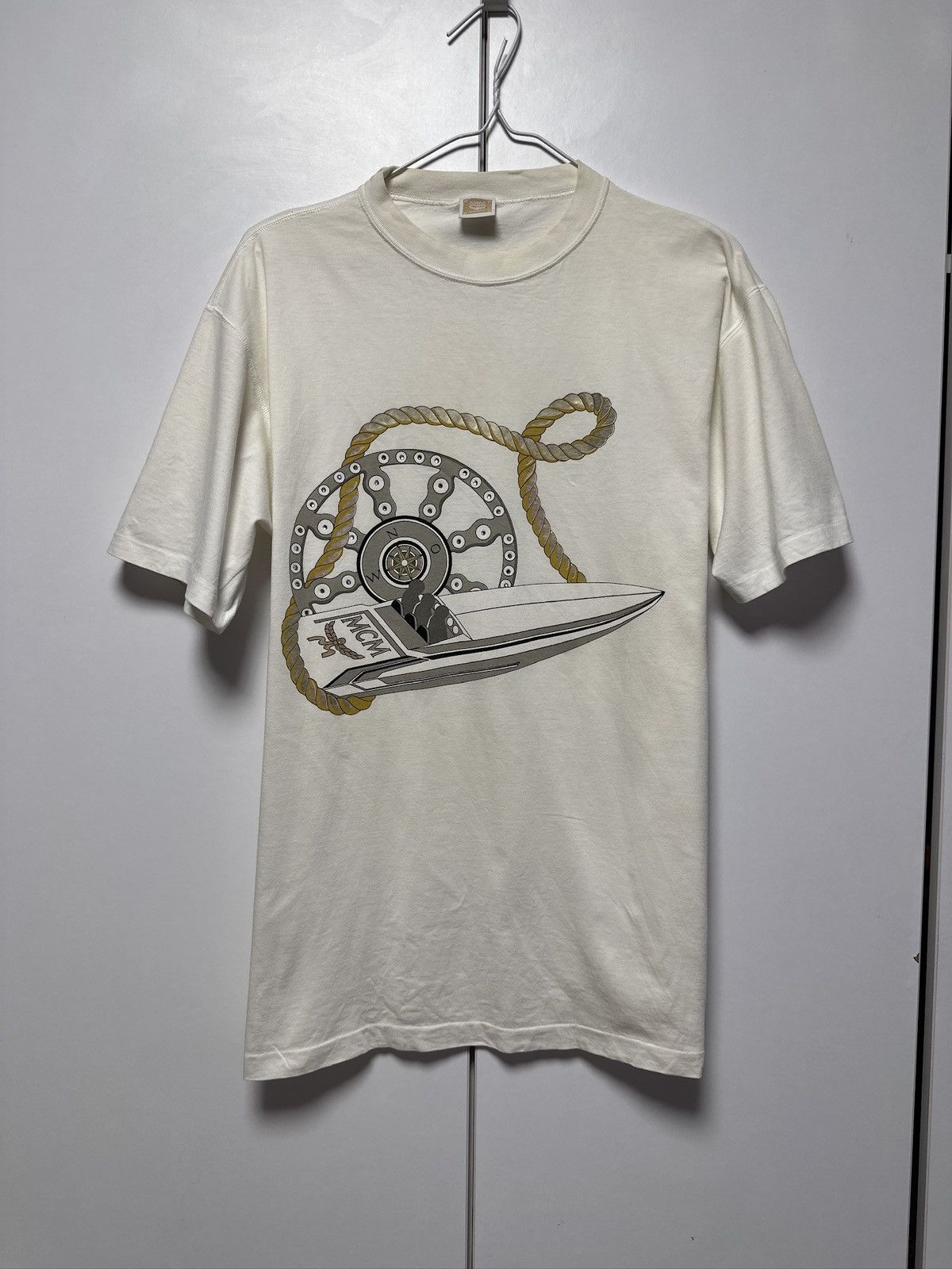 MCM MCM printed t-shirt luxury Size L / US 10 / IT 46 - 1 Thumbnail