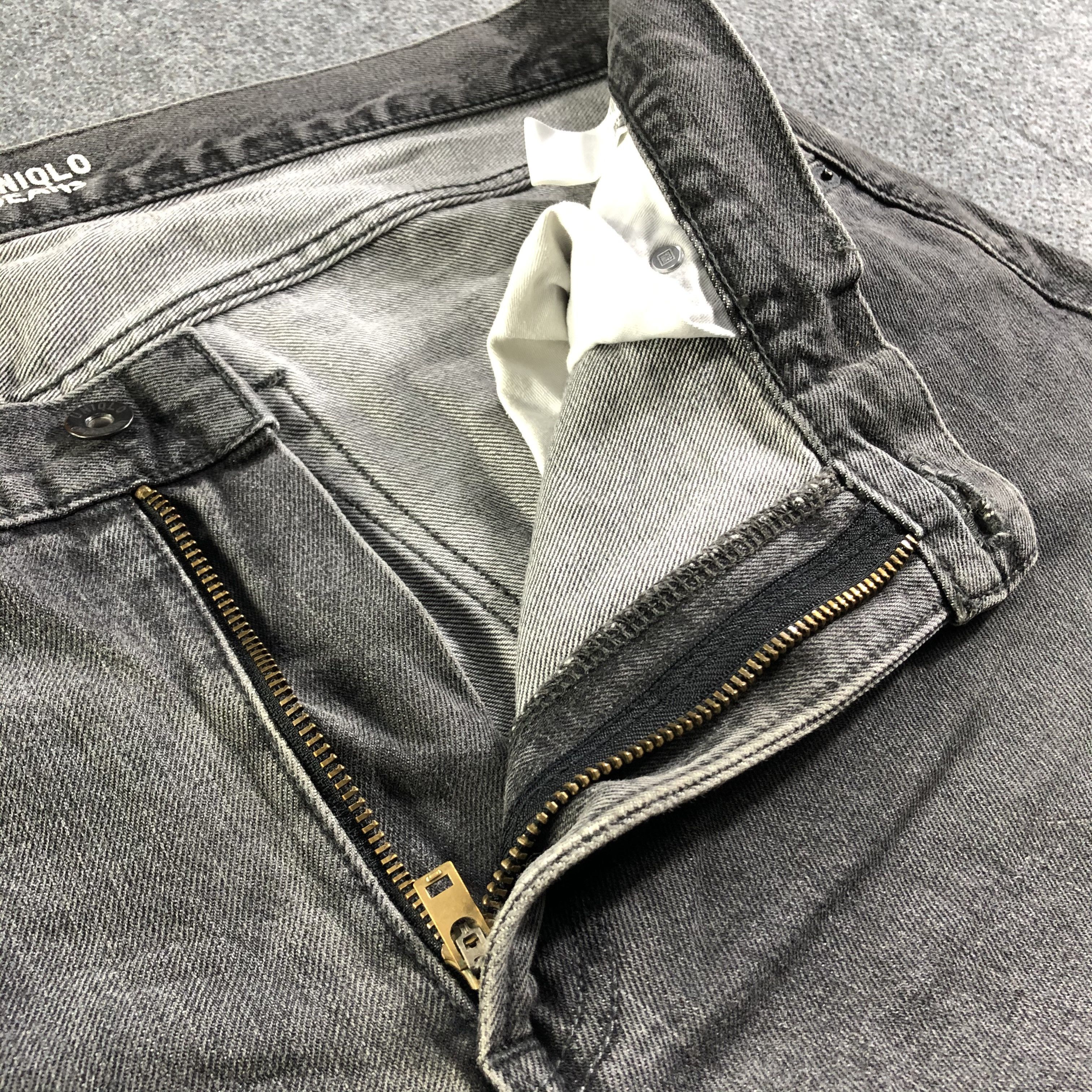Uniqlo Earth Tone Uniqlo Redline Jeans-J2944 Size US 42 / EU 58 - 6 Thumbnail