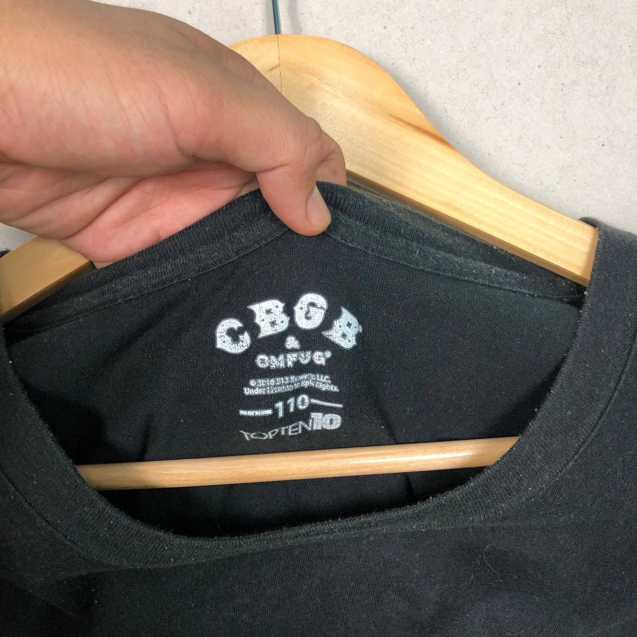 Band Tees Crazy CBGB & OMFUG Printed Tee Band Tee Skate Tee Size US XL / EU 56 / 4 - 4 Thumbnail