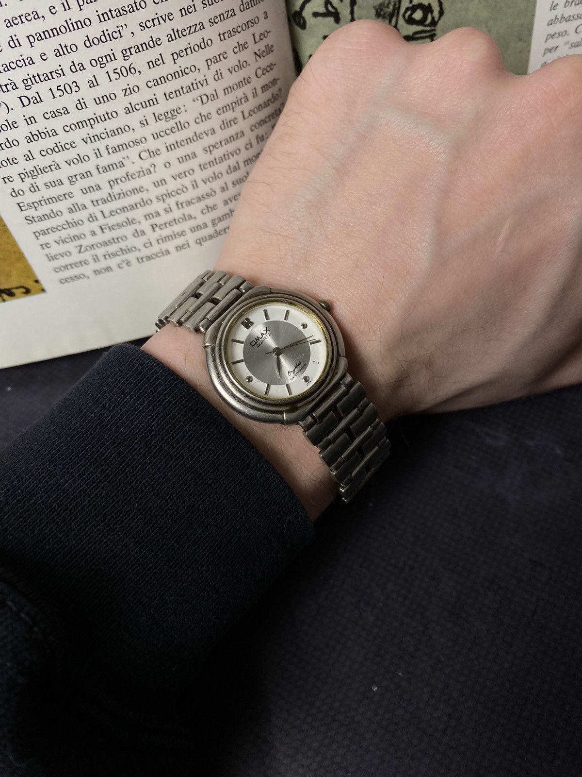 Japanese Brand Rare Retro Omax Crystal Quartz Watch Japan Futuristic Art Size ONE SIZE - 10 Thumbnail