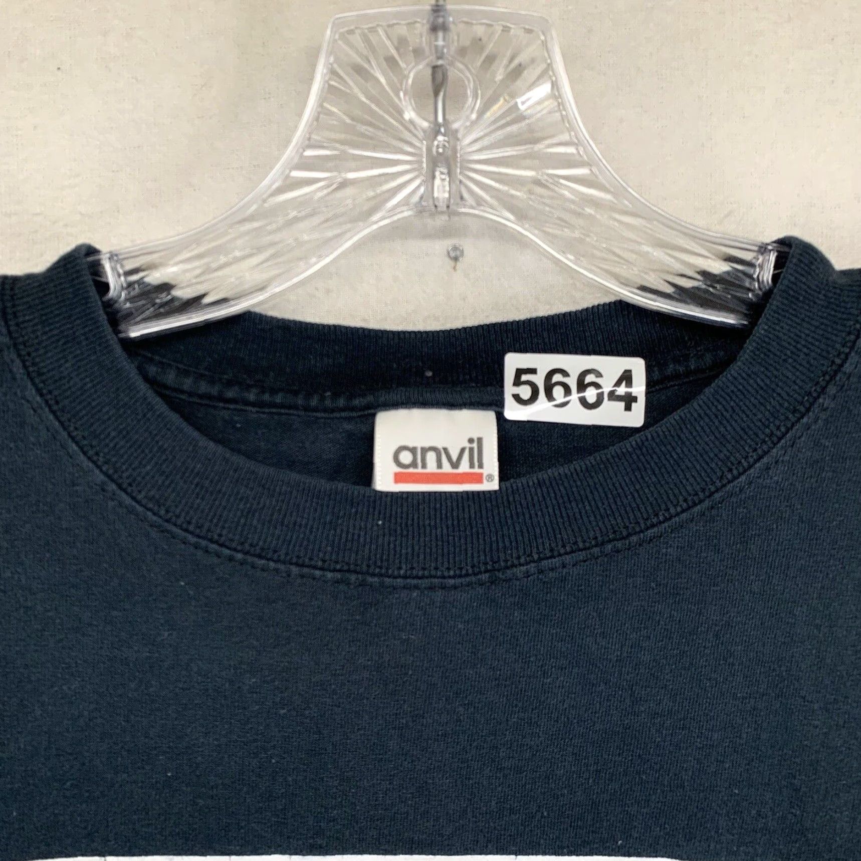 Anvil VINTAGE Anvil The Shadow Box Graphic Tee Long Sleeve Black XL Theater Mens Size US XL / EU 56 / 4 - 5 Thumbnail