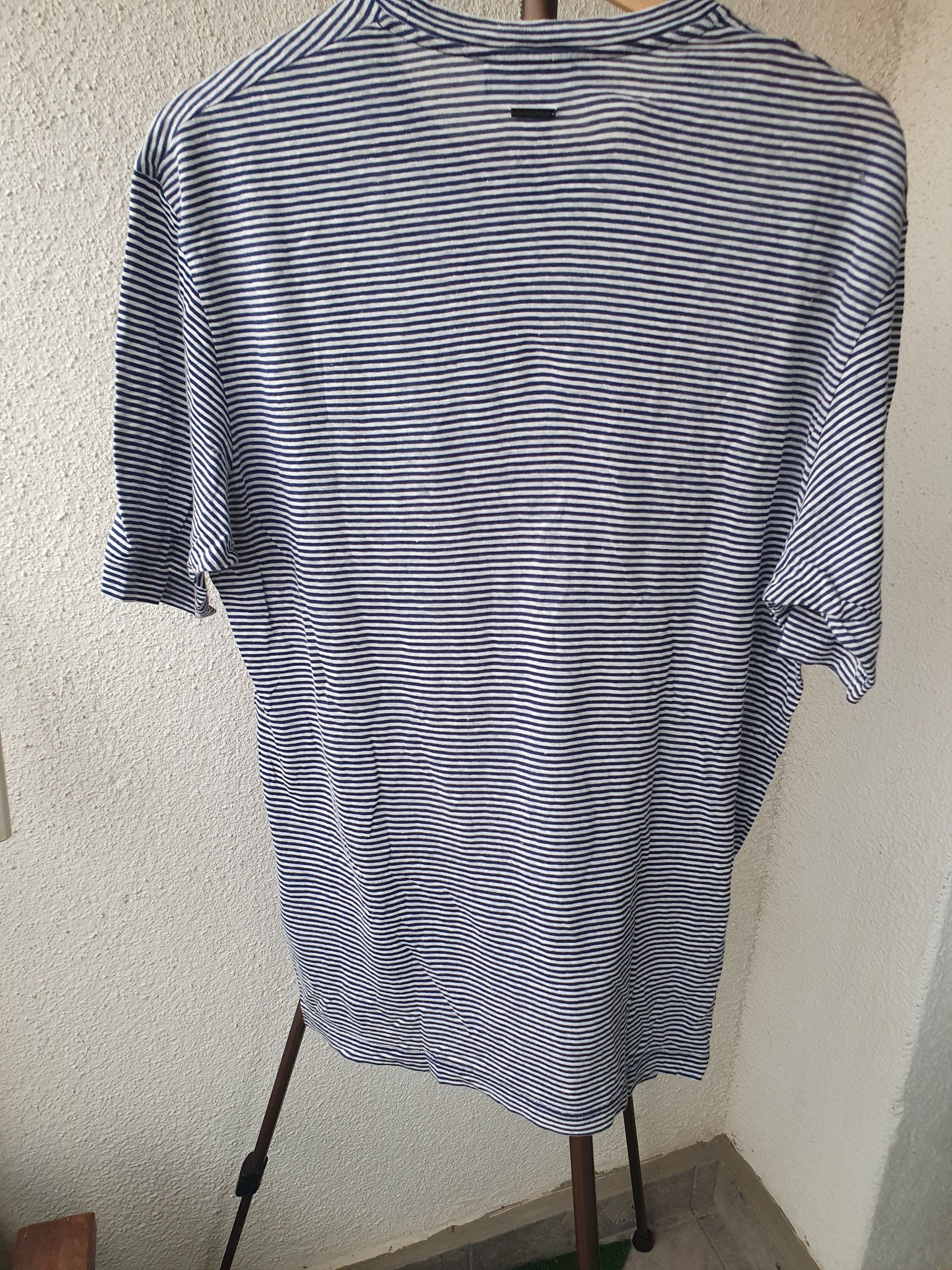 Dsquared2 Disquared2 Sailor Striped Made in Italy t-shirt sz L Size US L / EU 52-54 / 3 - 12 Thumbnail