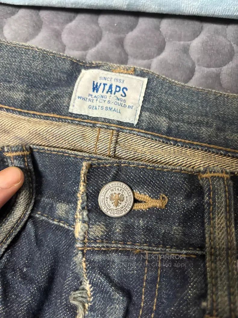 Wtaps Wtaps size S Washed Denim Jeans Size US 29 - 3 Thumbnail