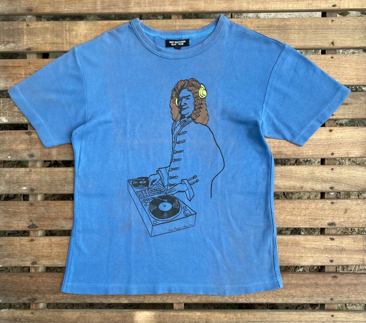Diet Butcher Slim Skin Diet Butcher Slim Skin Beethoven Faded T shirt Size US M / EU 48-50 / 2 - 11 Thumbnail