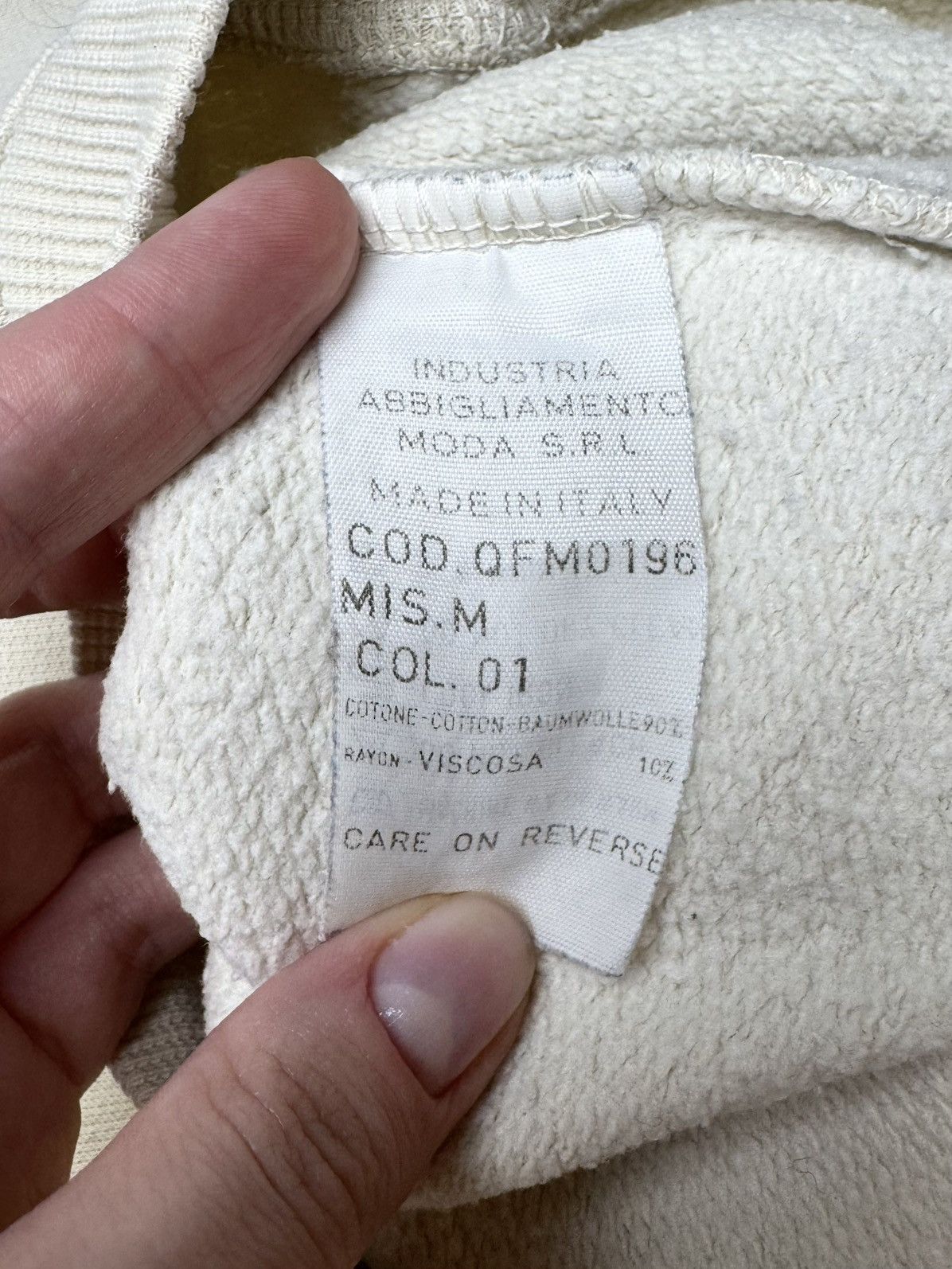 Moschino Moschino Sweatshirt Lunga vita al jeans! Long Live Denim Size M / US 6-8 / IT 42-44 - 12 Thumbnail