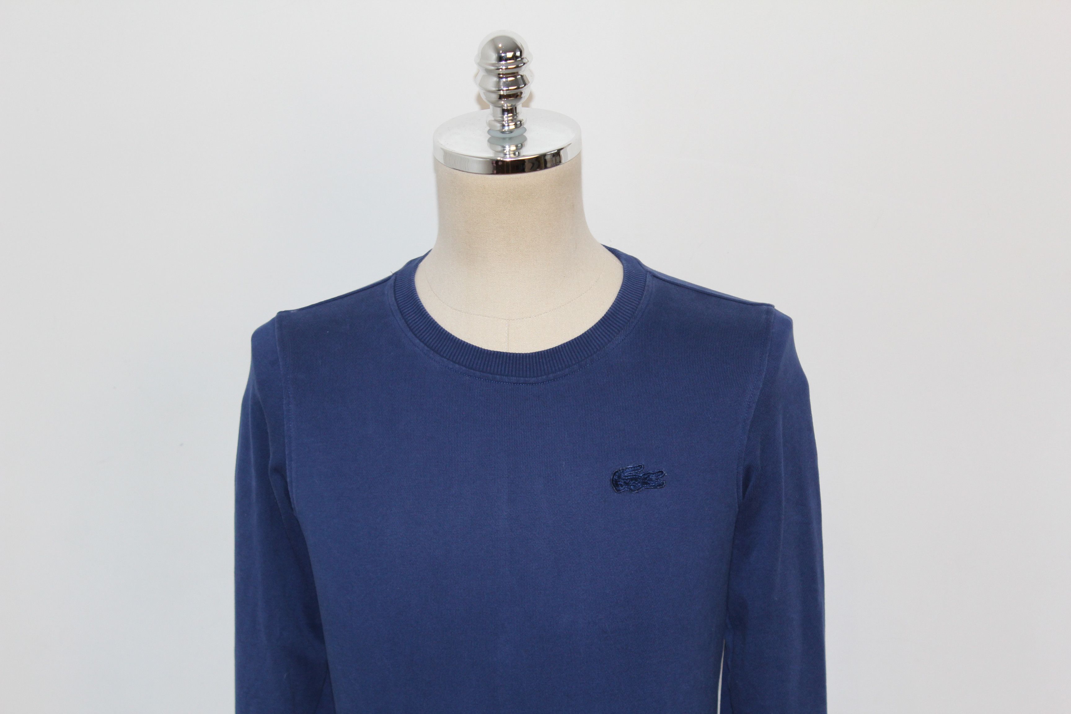 Lacoste Women's Lacoste Live Blue Jumper Sweater Size S / US 4 / IT 40 - 5 Thumbnail