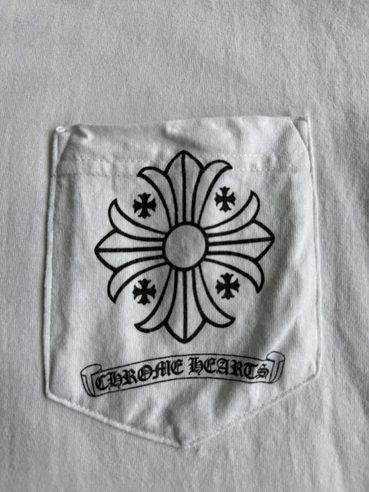 Chrome Hearts Rare Y2K - Cross Stamp Tee Size US M / EU 48-50 / 2 - 7 Thumbnail