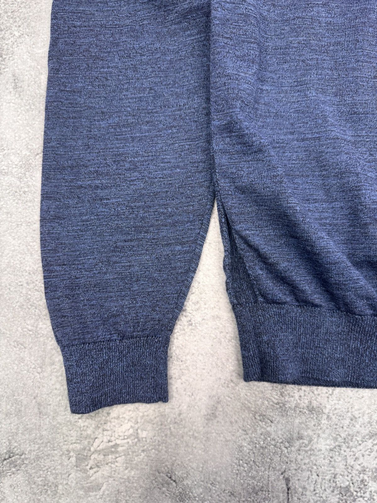 Hugo Boss Hugo Boss Men's Blue Wool Turtle neck Sweater Medium Size US M / EU 48-50 / 2 - 4 Thumbnail
