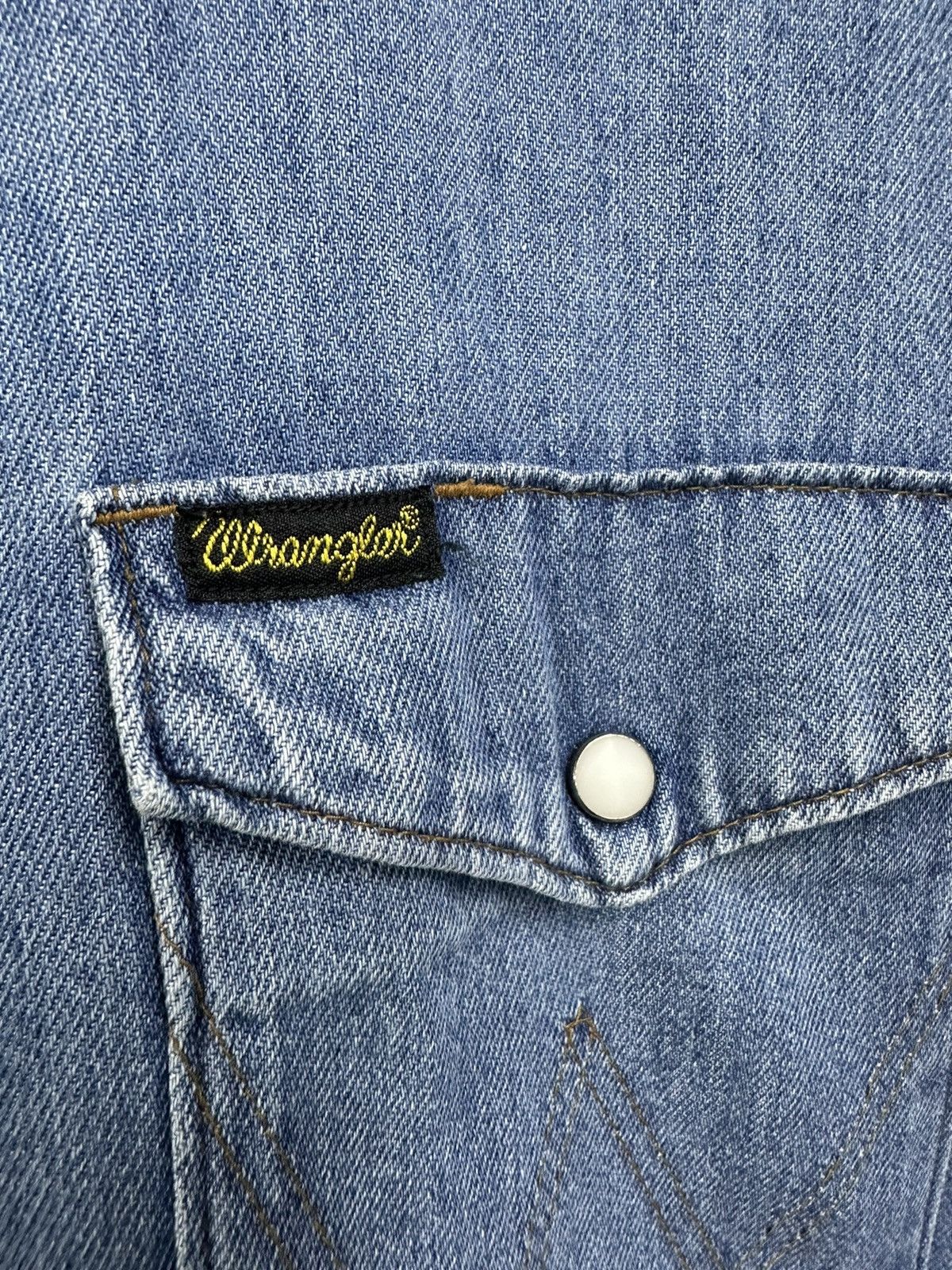 Wrangler Vintage Wrangler Tailored Tails Western Shirt A466 Size US M / EU 48-50 / 2 - 7 Thumbnail