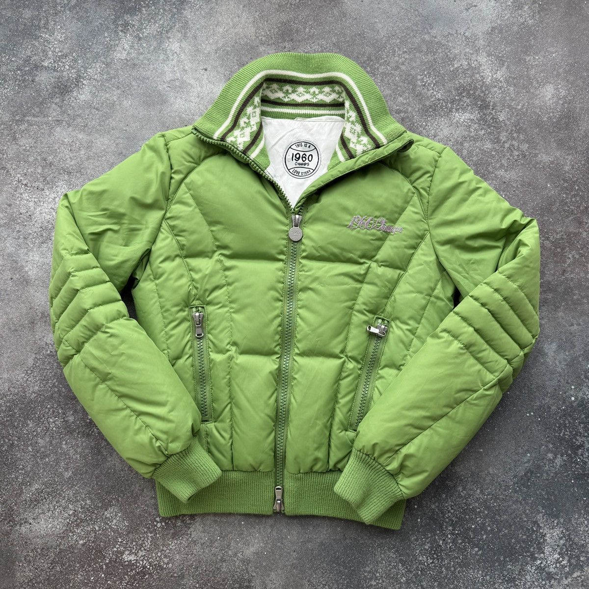 Hysteric Glamour 2000’s Aesthetic Vintage Y2K Glam Puffer Jacket Size S / US 4 / IT 40 - 1 Thumbnail