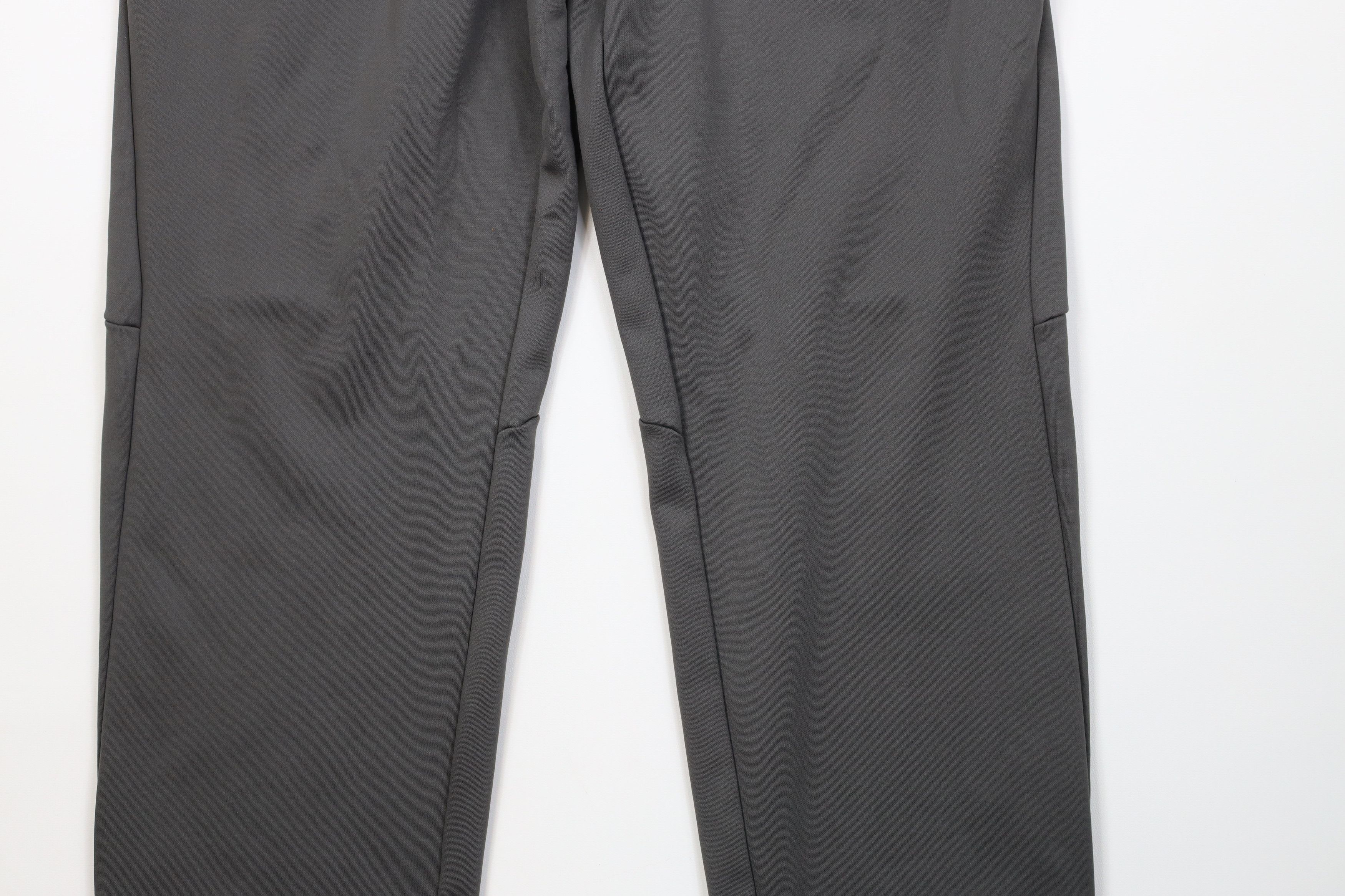 Nike Vintage Y2K Nike Mini Swoosh Fleece Lined Sweatpants Gray Size US 38 / EU 54 - 4 Thumbnail