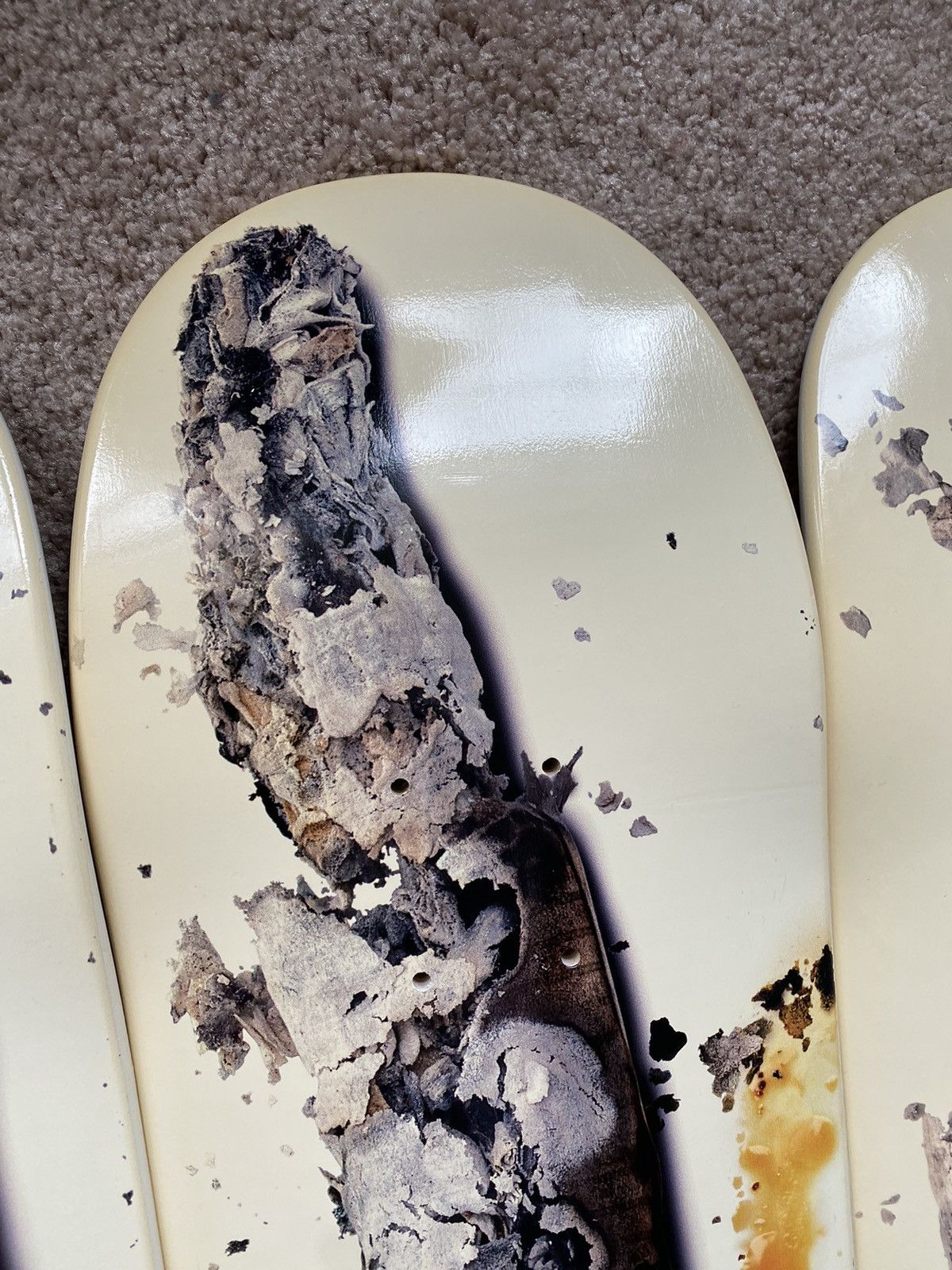 Supreme Supreme Urs Fischer skate deck set toasted fried baked Size ONE SIZE - 20 Thumbnail