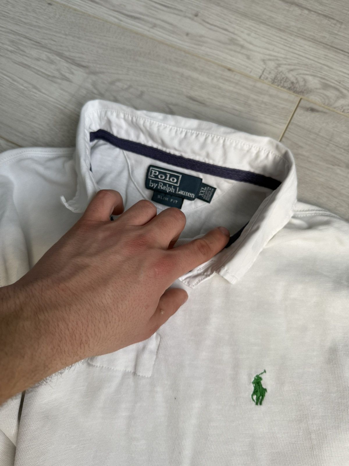 Polo Ralph Lauren × Vintage Vintage Polo Ralph Lauren Rugby Shirt polo Size US XXL / EU 58 / 5 - 3 Thumbnail