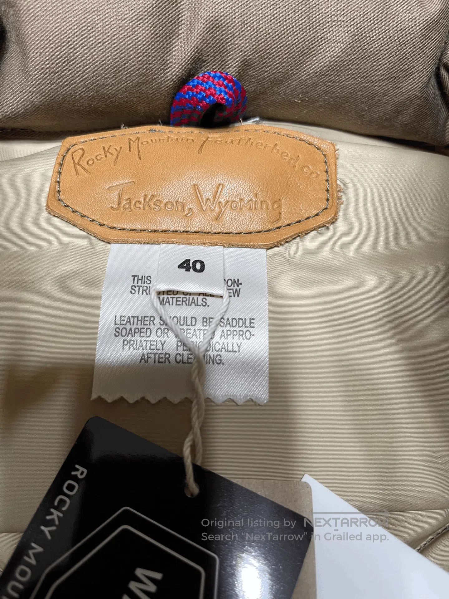 Rocky Mountain Featherbed Rocky Mountain Featherbed x Warehouse Down Vest. Size US XXS / EU 40 - 2 Thumbnail