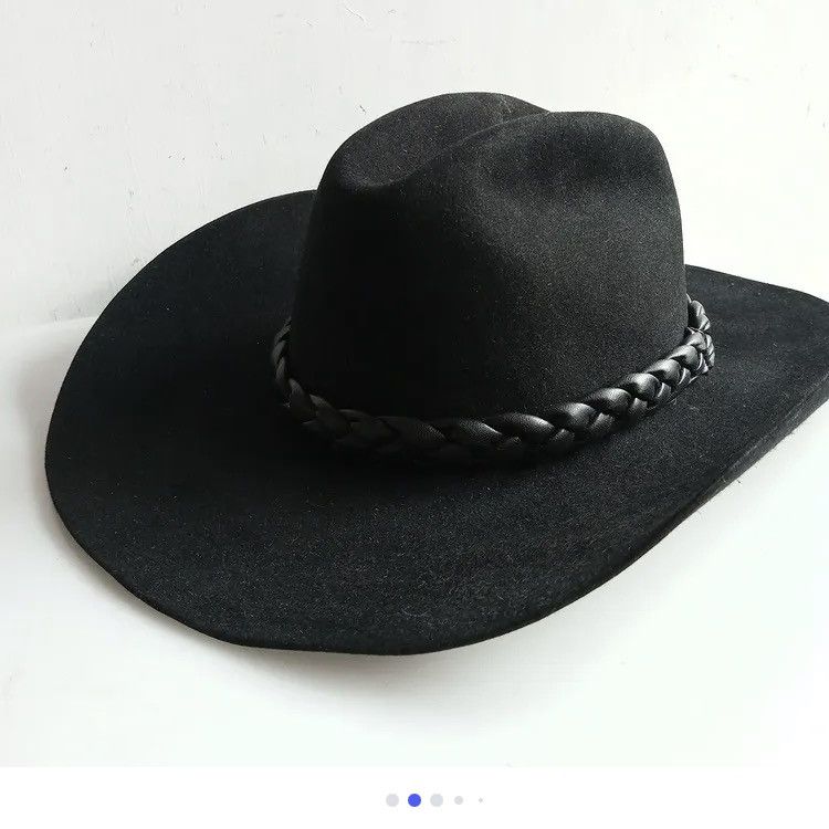 Hat Club × Stetson × Vintage vintage 70's john b stetson cowboy hat xxxx black Cowboy hat Size ONE SIZE - 10 Thumbnail