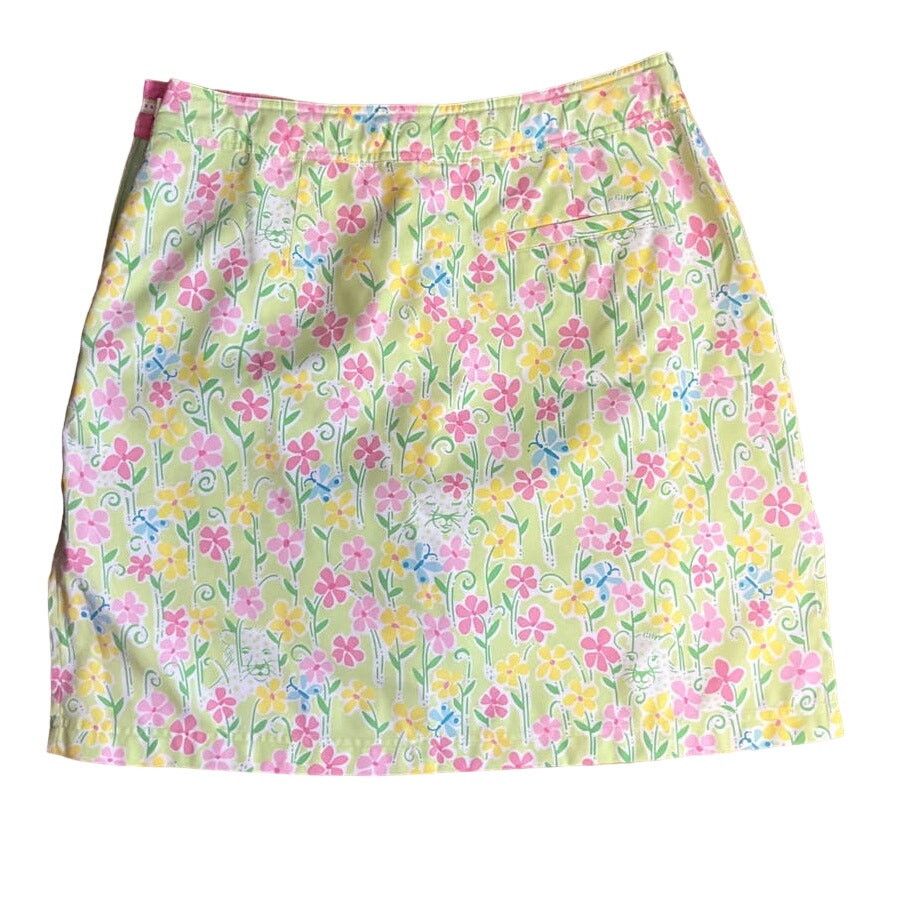 Lilly Pulitzer Lilly Pulitzer Eagle Skort “Palm Green Speck Print” size 6 Size 28" / US 6 / IT 42 - 2 Thumbnail